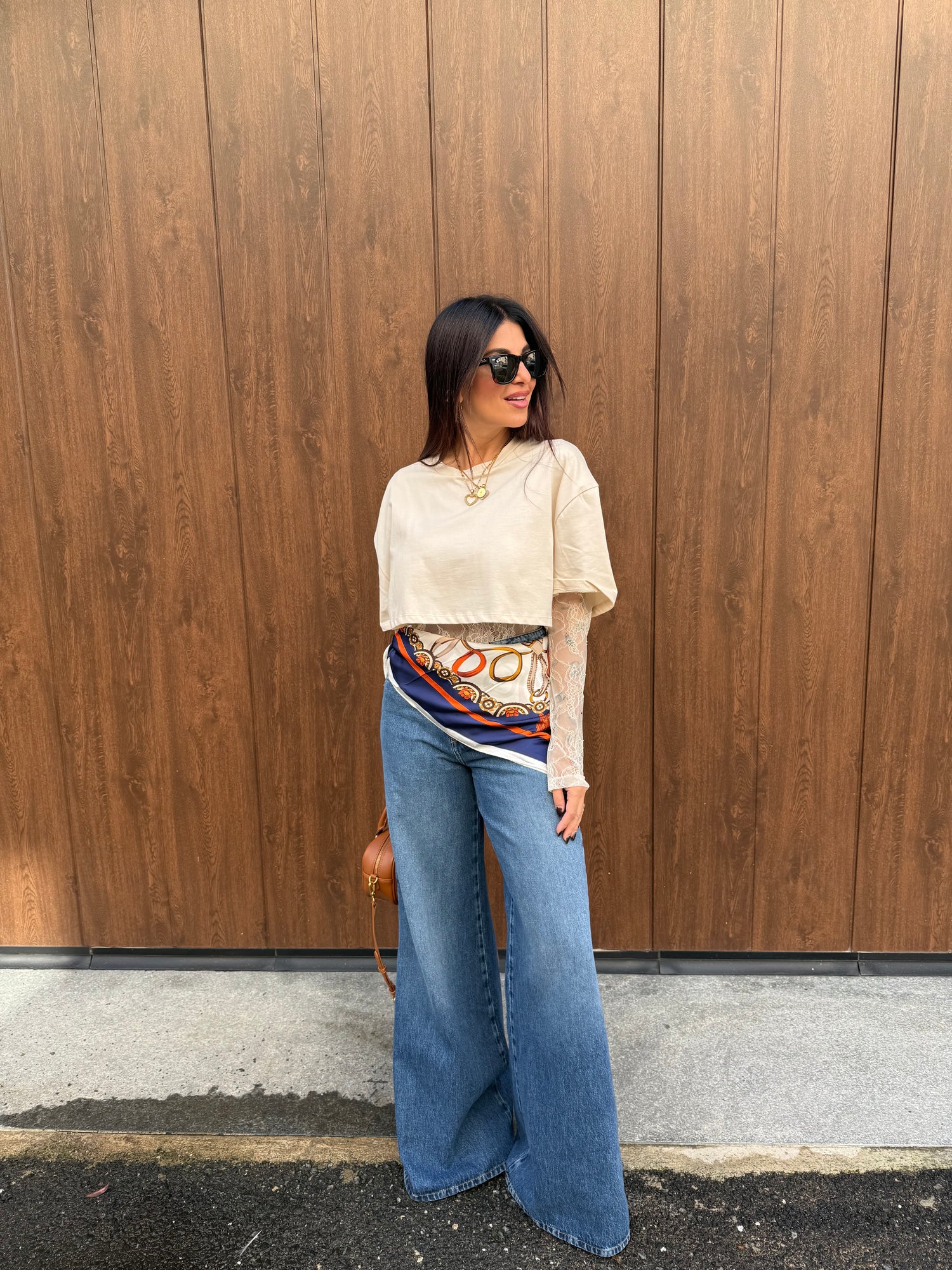 Jeans palazzo “Sidney” VICOLO