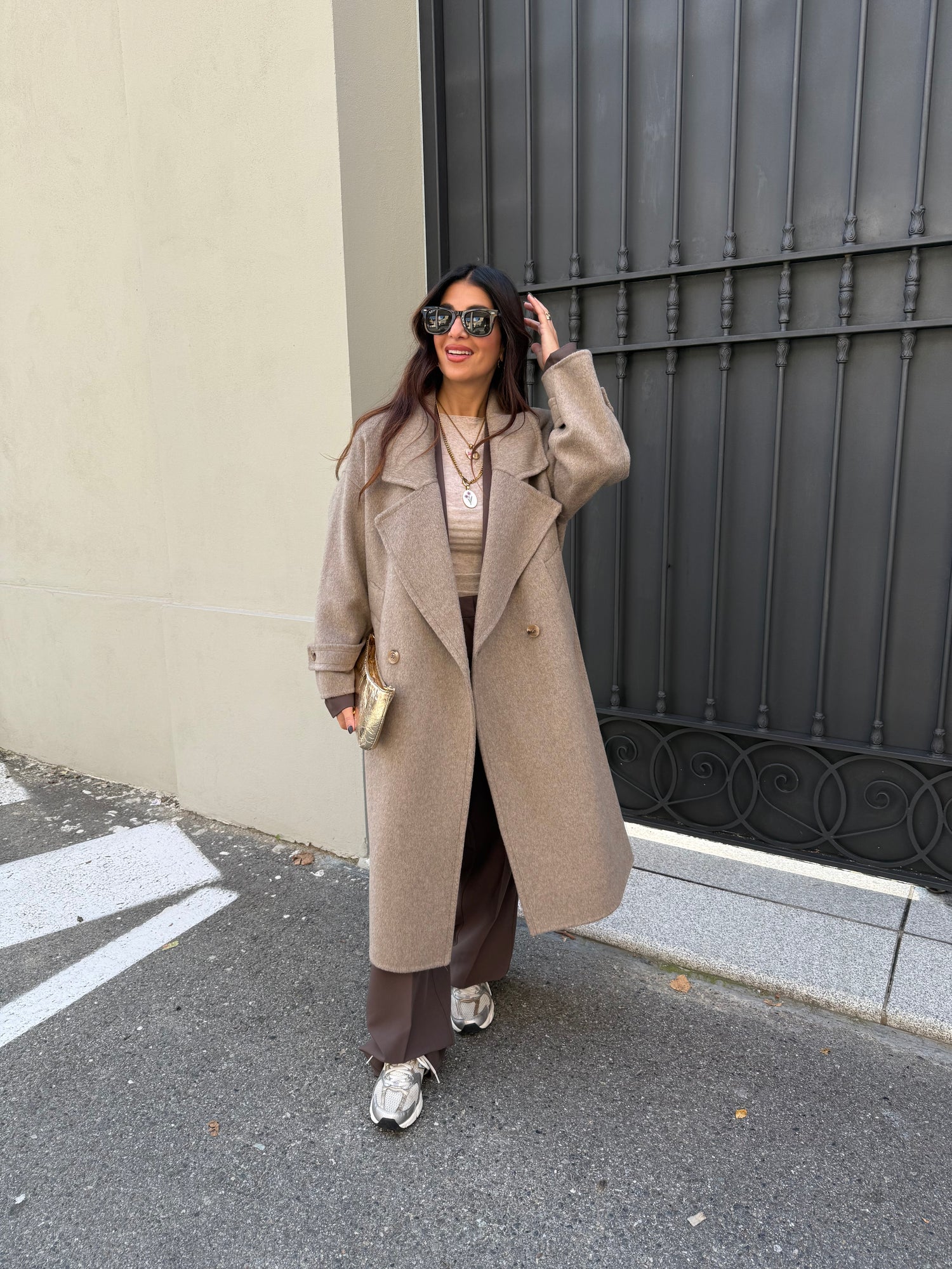 Cappotto lungo over “Wool” VICOLO