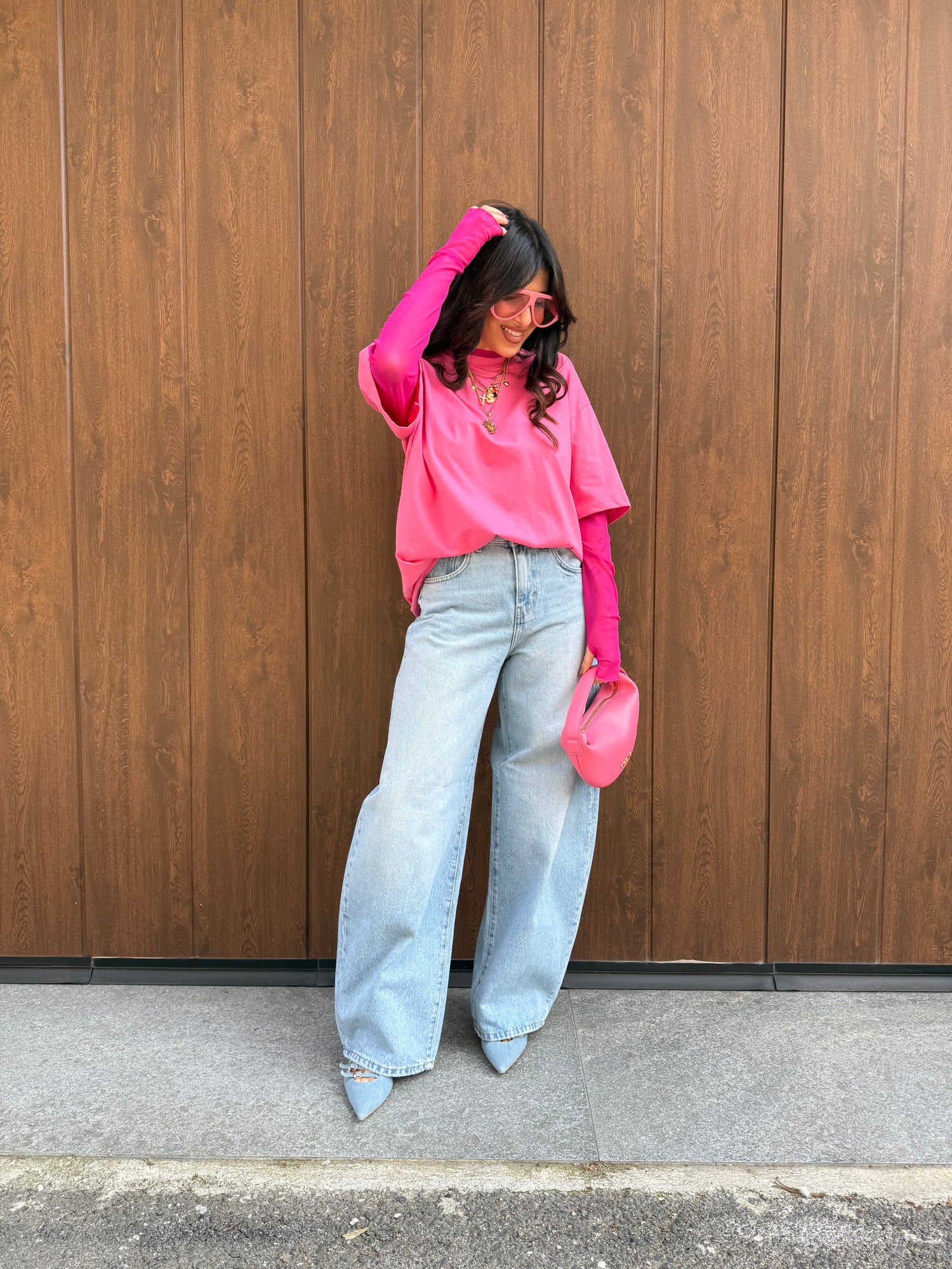 T-shirt over “Tulle” VICOLO