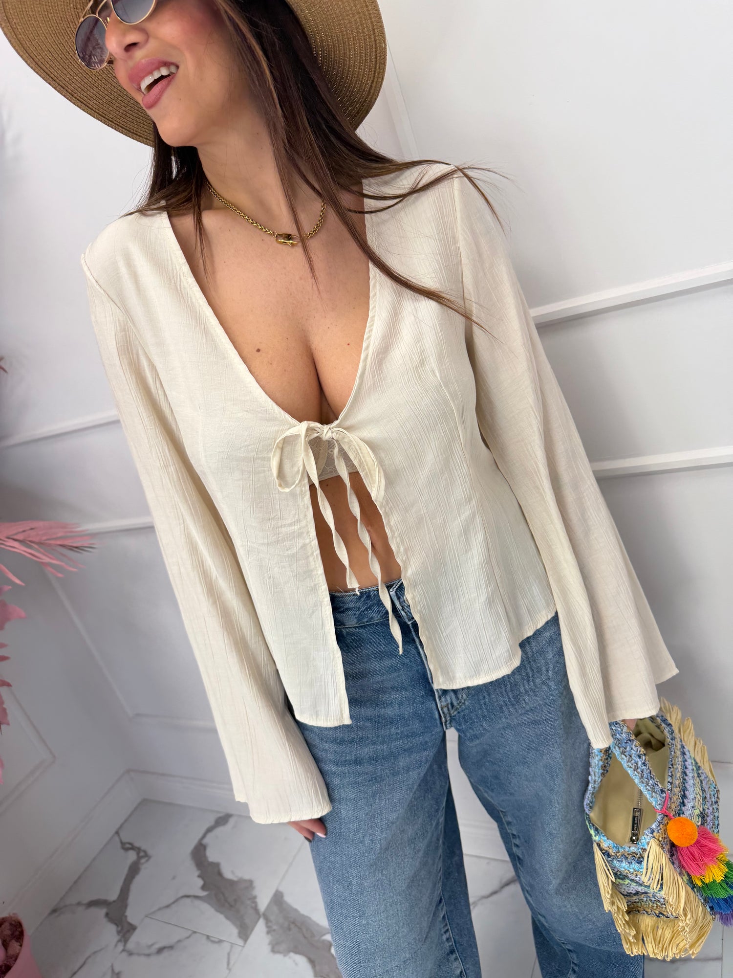 Blusa fiocco “Jaqueline” LIP