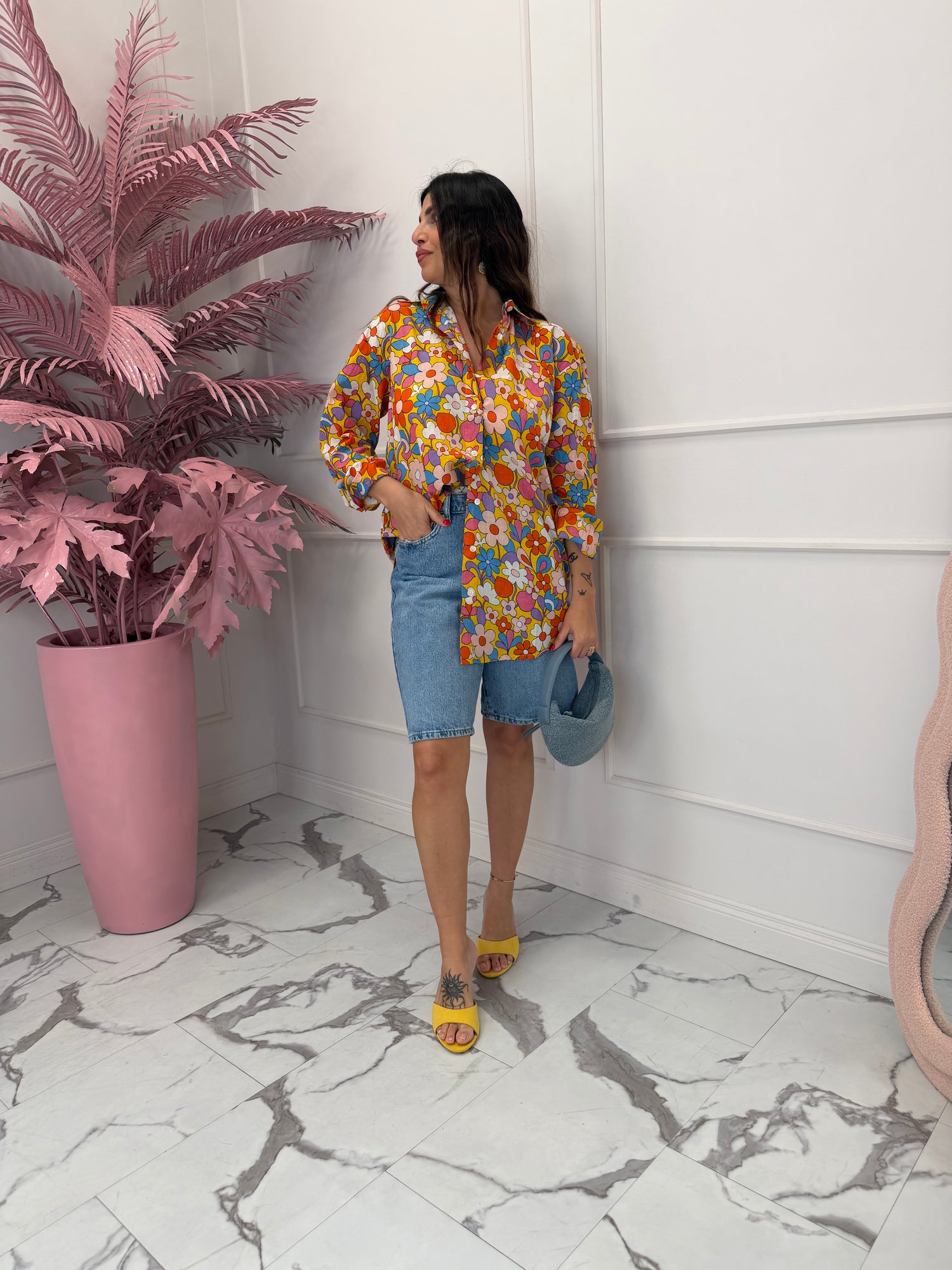 Chemisier “Flower power” COMPANIA FANTASTICA