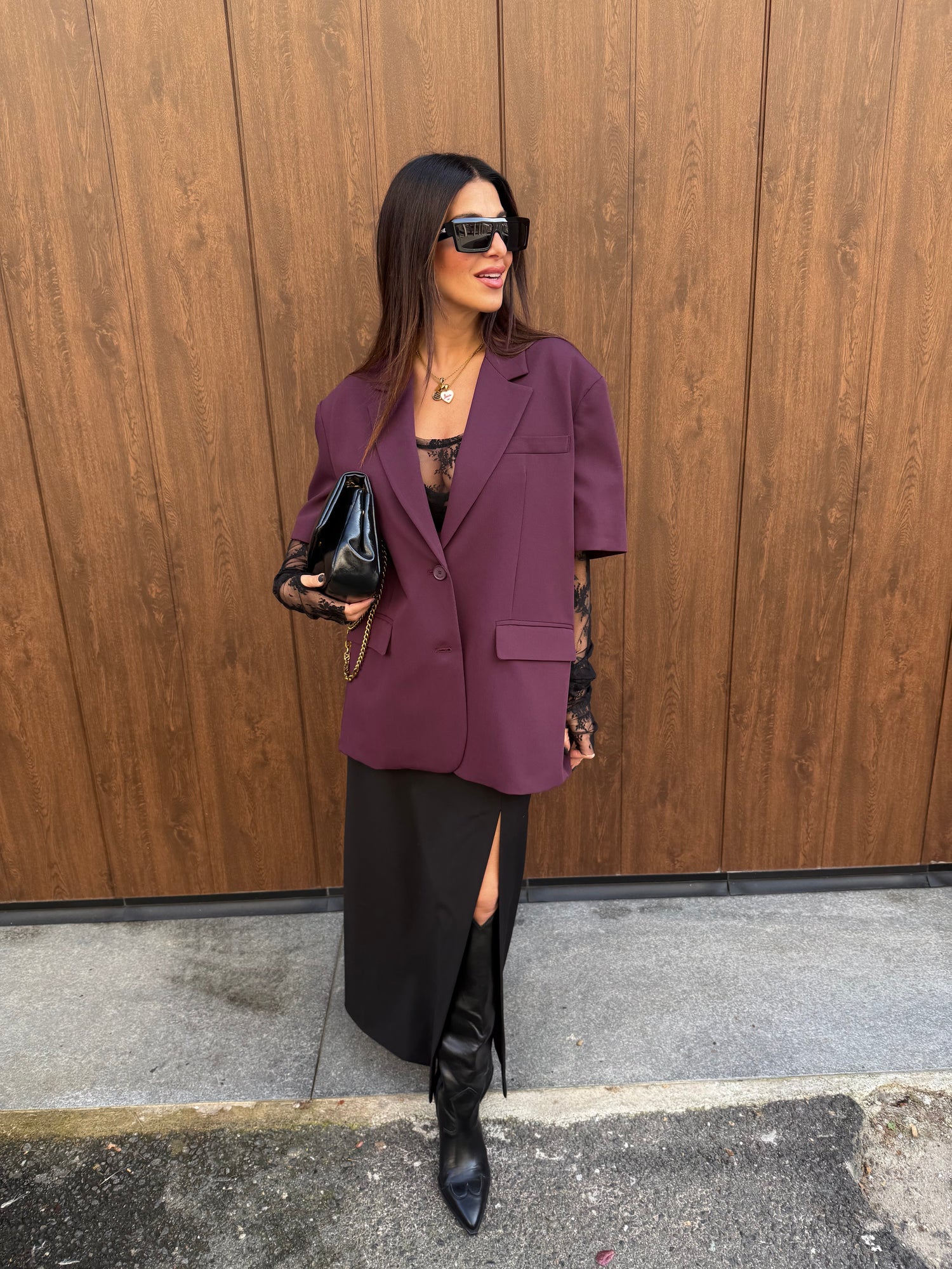 Blazer manica corta “Lace” IMPERIAL