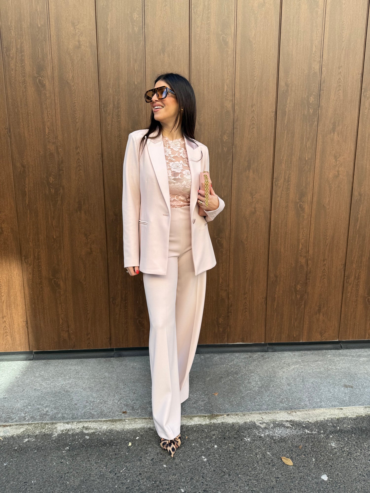 Pantalone tailleur palazzo “Gloria” VICOLO