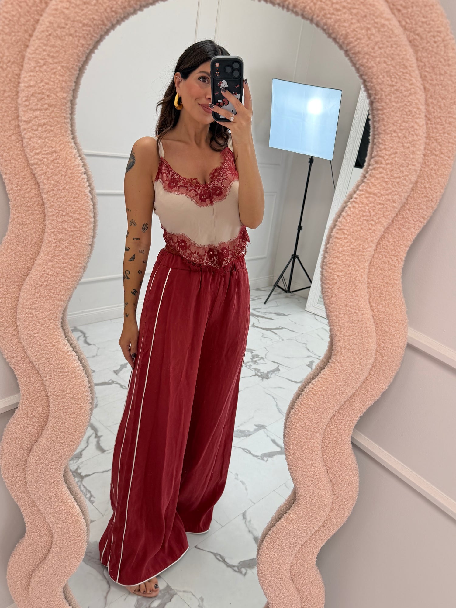 Top con pizzo coordinato “Clarissa” HAVE ONE