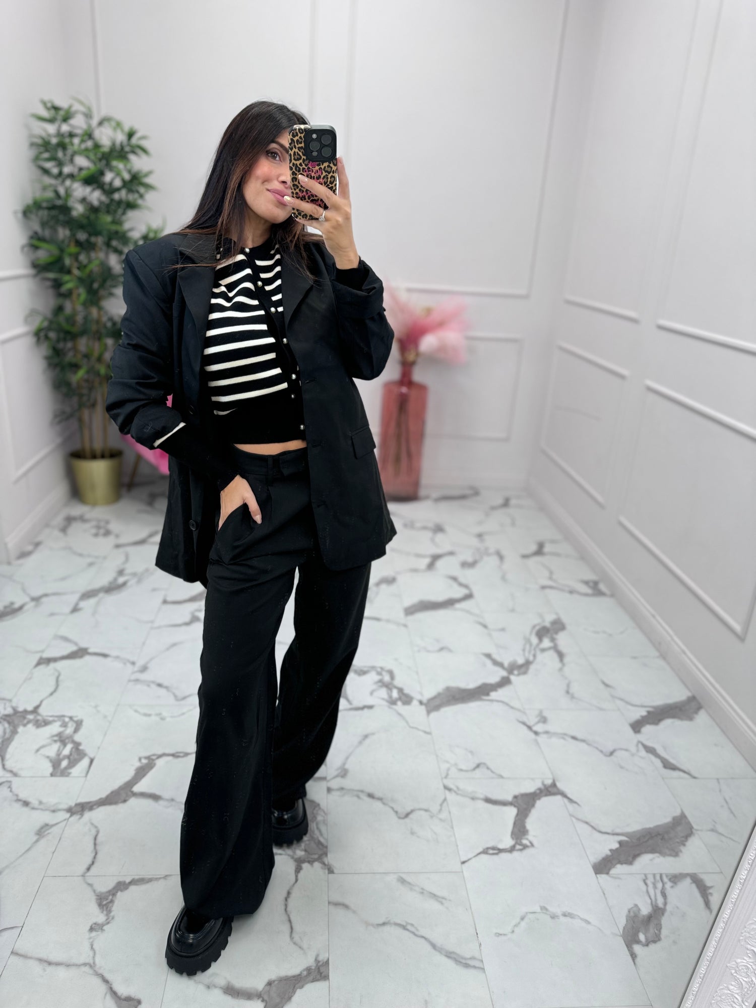 Pantalone palazzo “Pence” GLAMOROUS