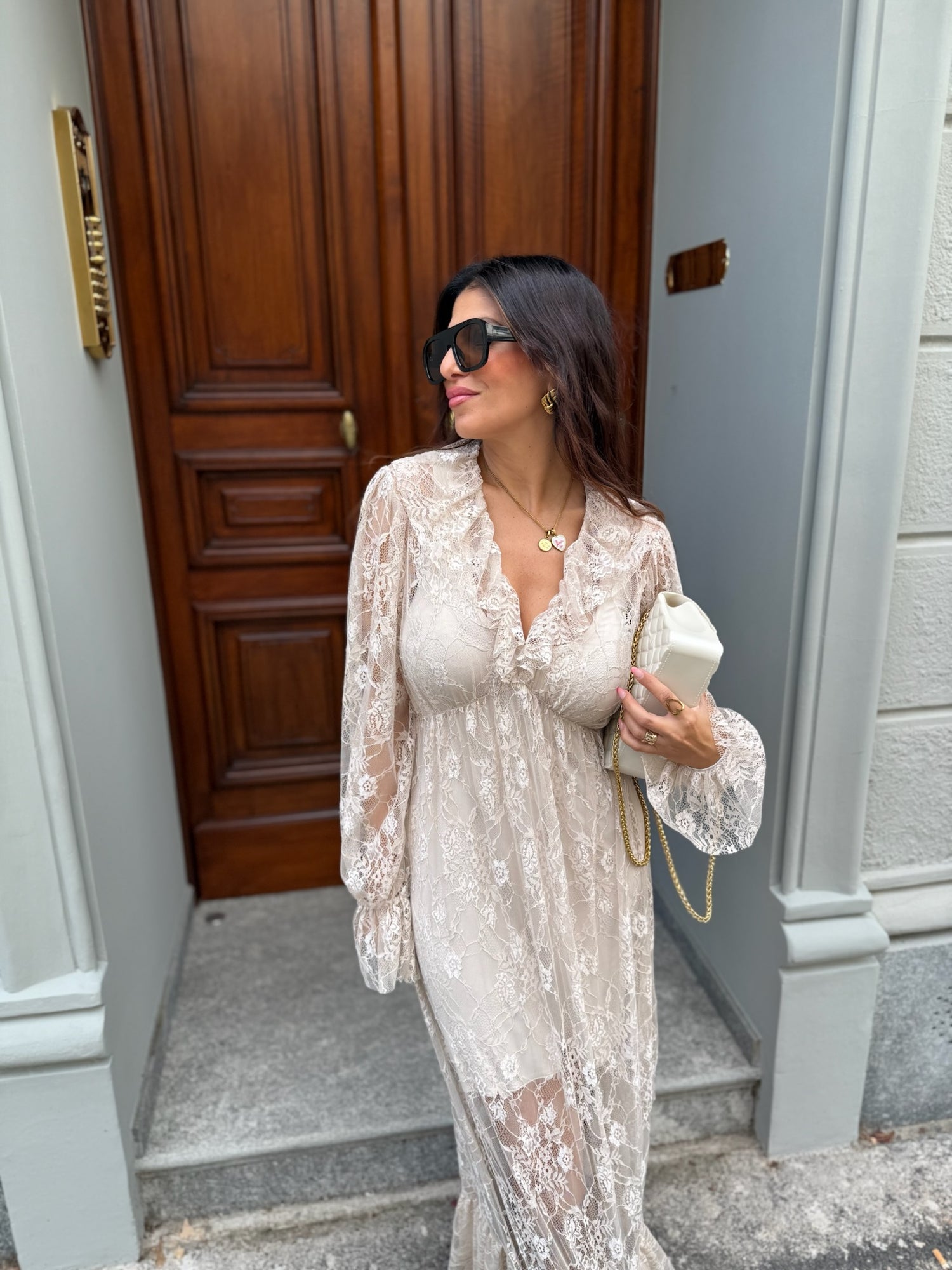 Abito lungo “Lace” HAVE ONE