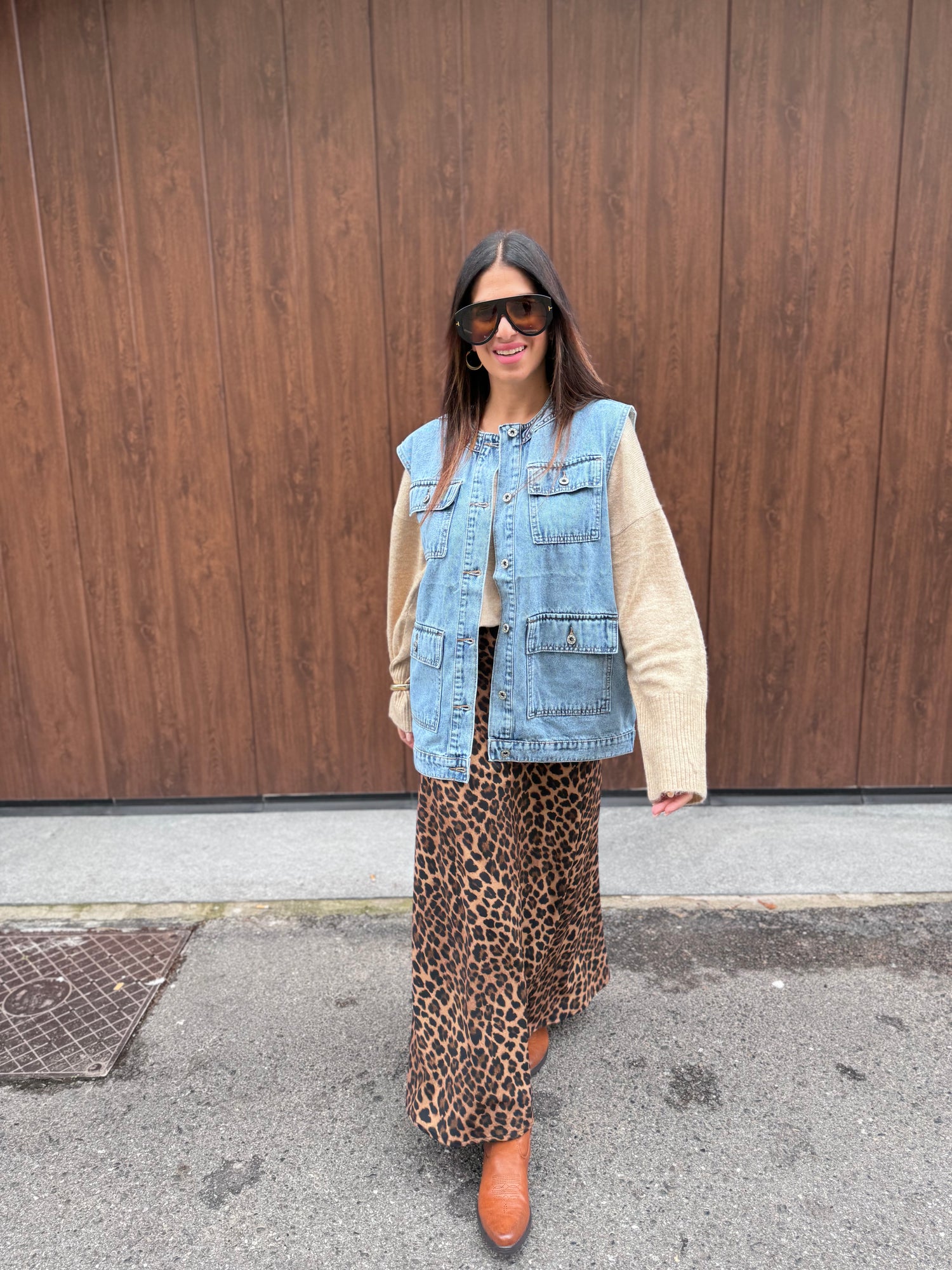 Gilet Denim over LIP