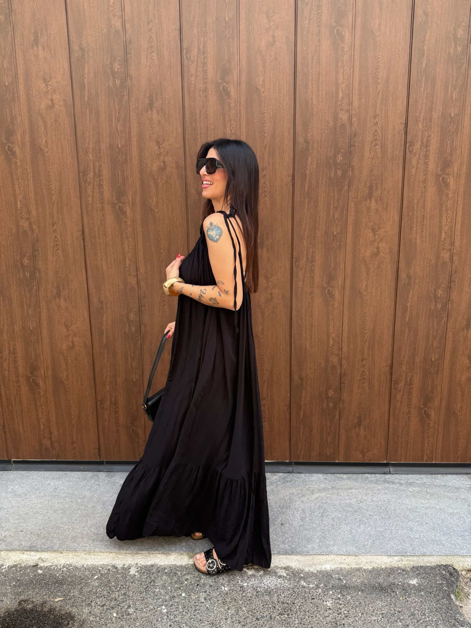 Abito lungo viscosa “Virginia” LIP