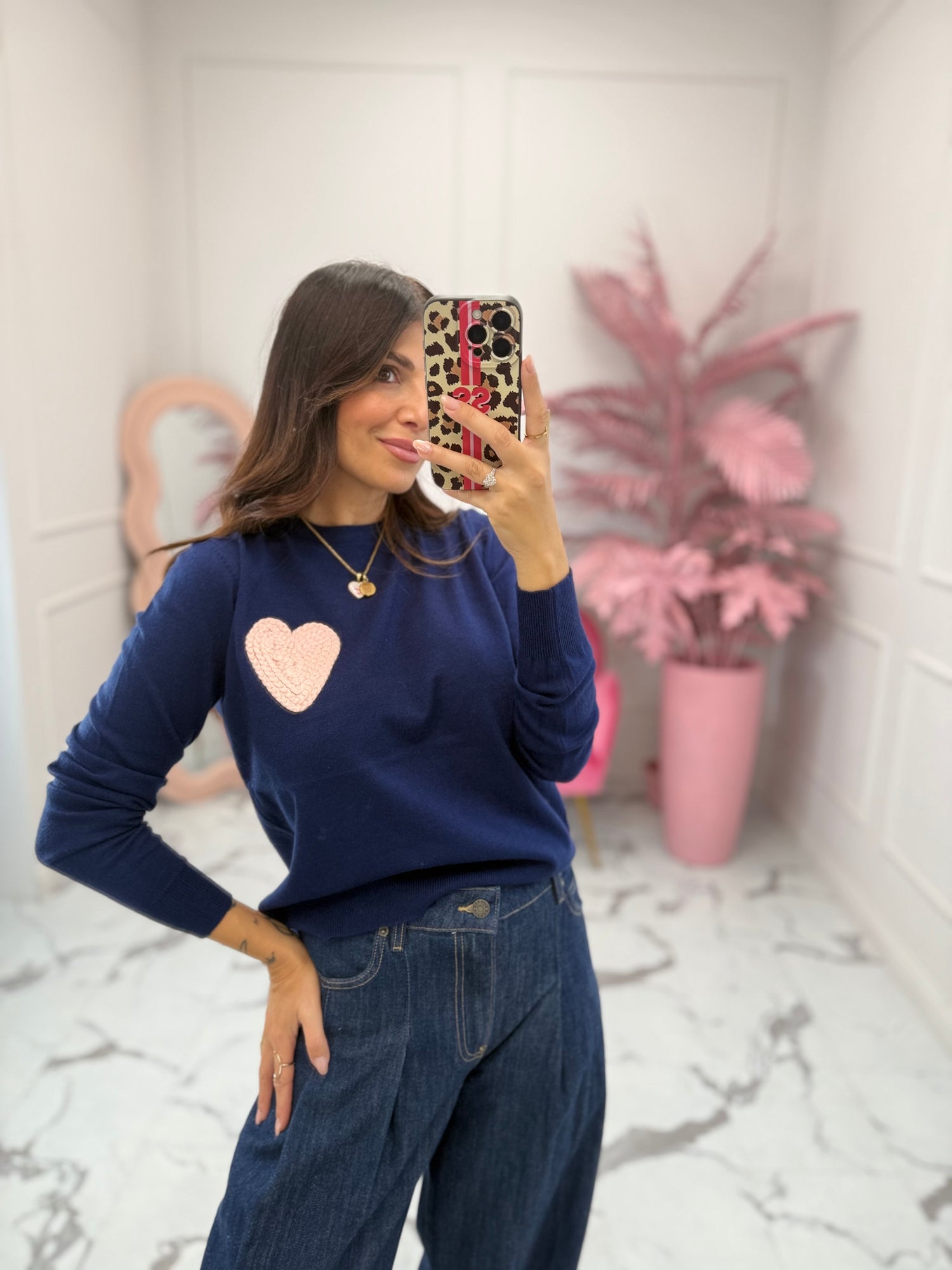 Maglia “Pink heart” COMPANIA FANTASTICA