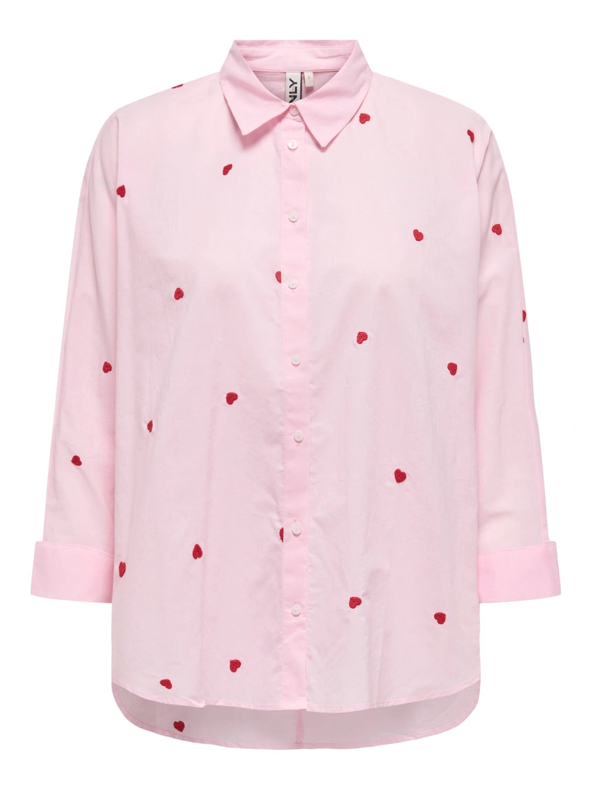 Camicia “New Lina Heart” ONLY