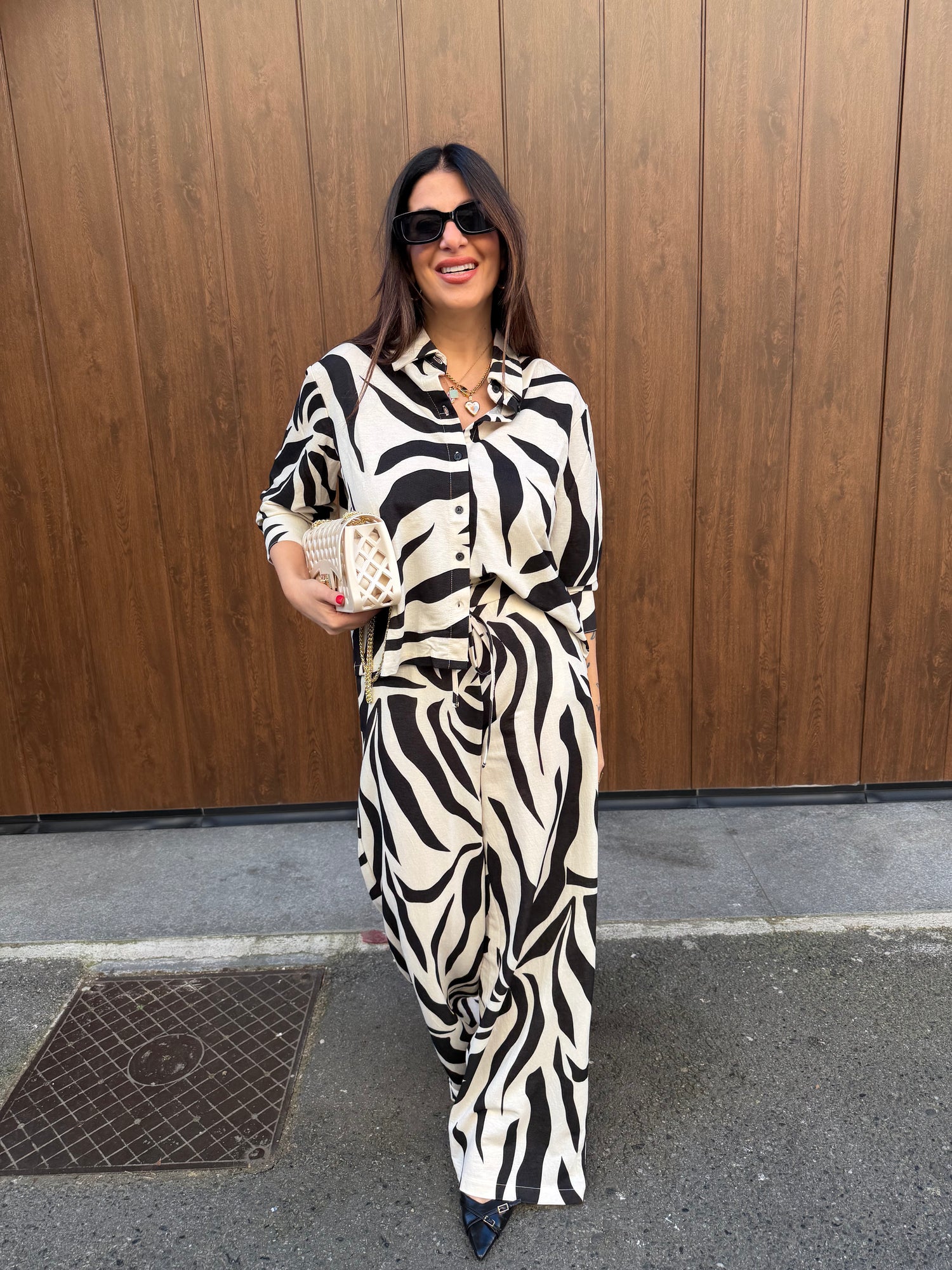 Camicia corta “Sakura” ONLY