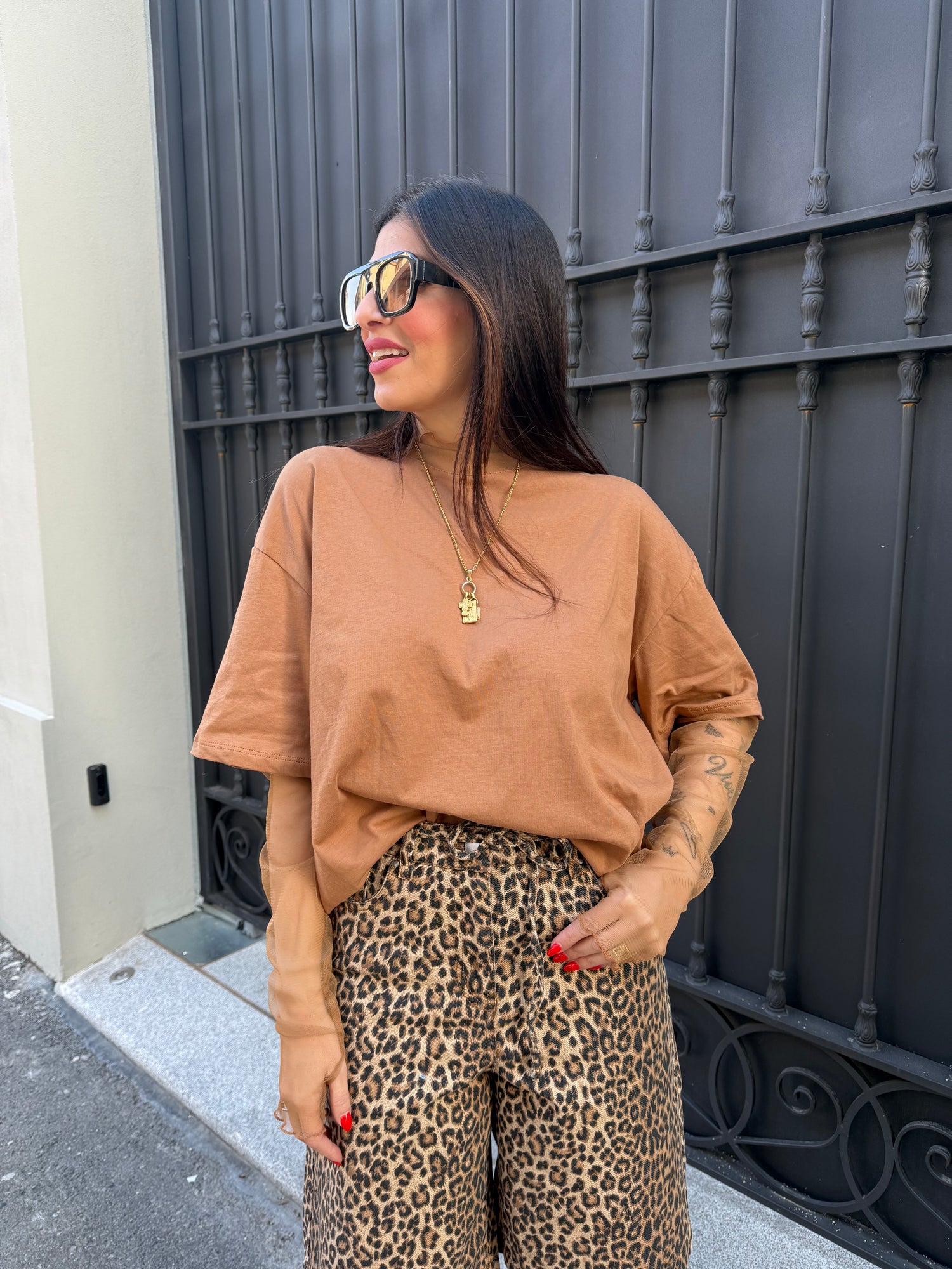 T-shirt over “Tulle” VICOLO