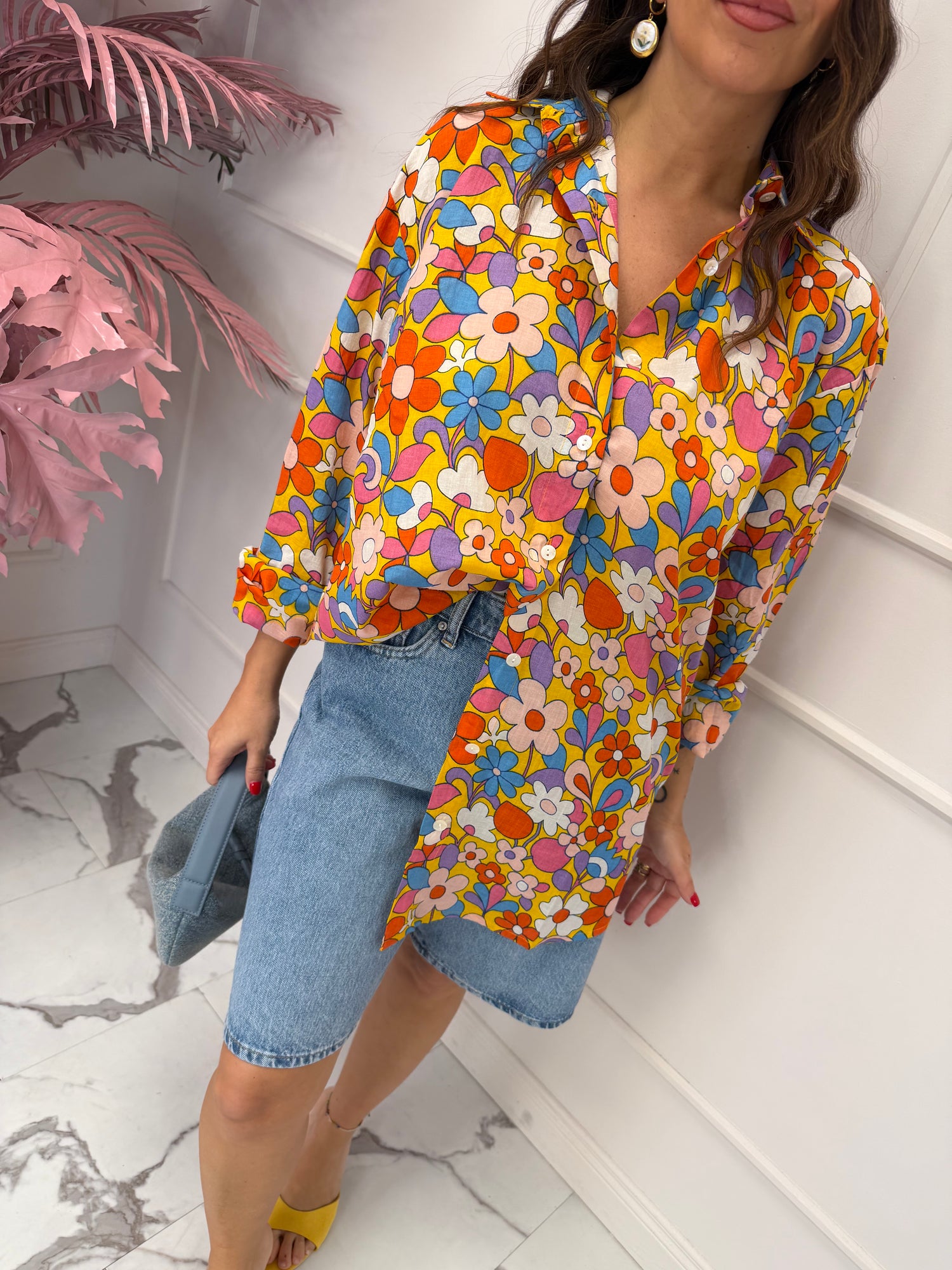 Chemisier “Flower power” COMPANIA FANTASTICA