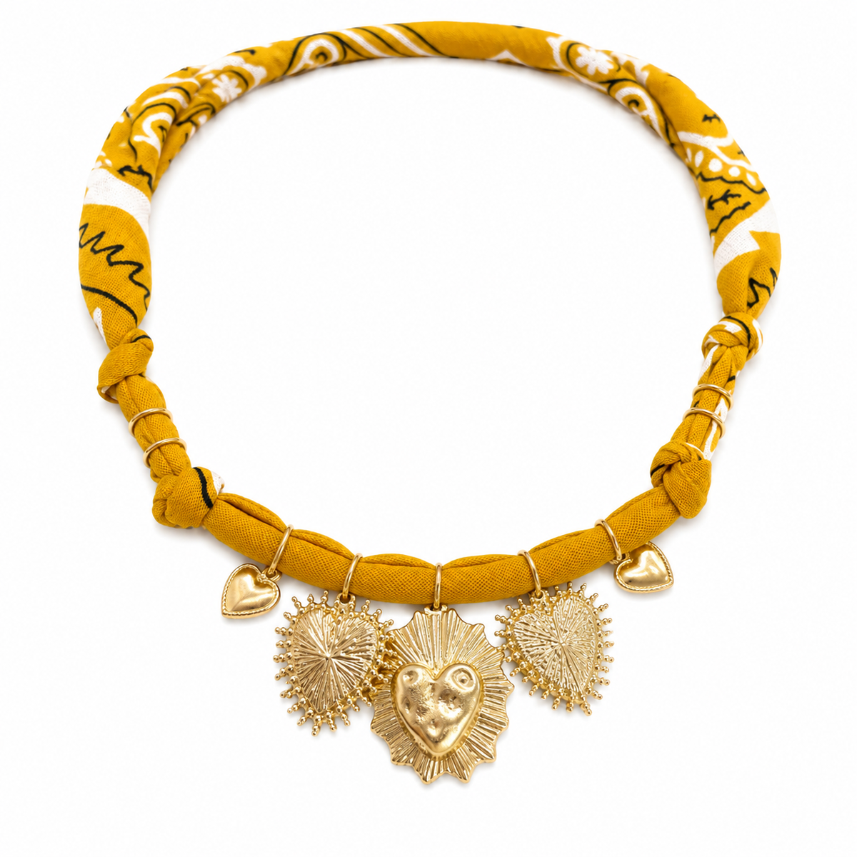 Collana bandana “Heart” BADHNATI JEWELRY