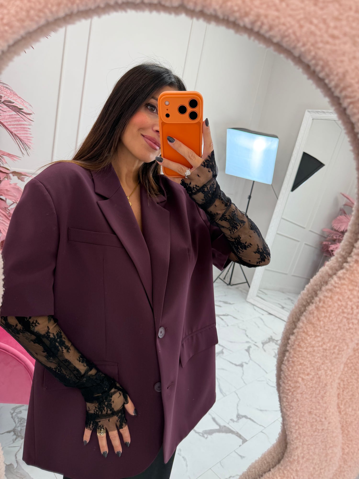 Blazer manica corta “Lace” IMPERIAL