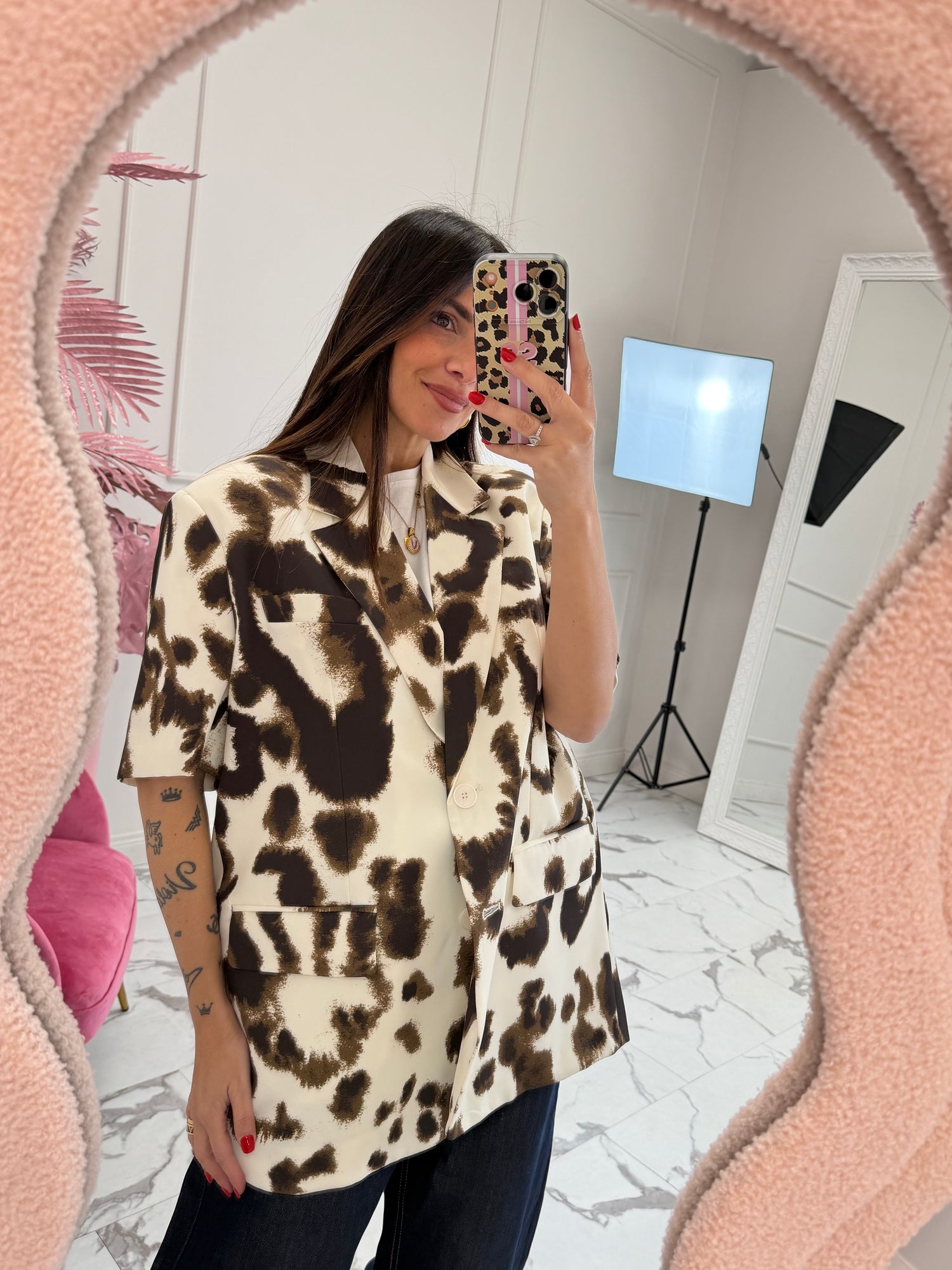 Blazer manica corta “Camilla” IMPERIAL