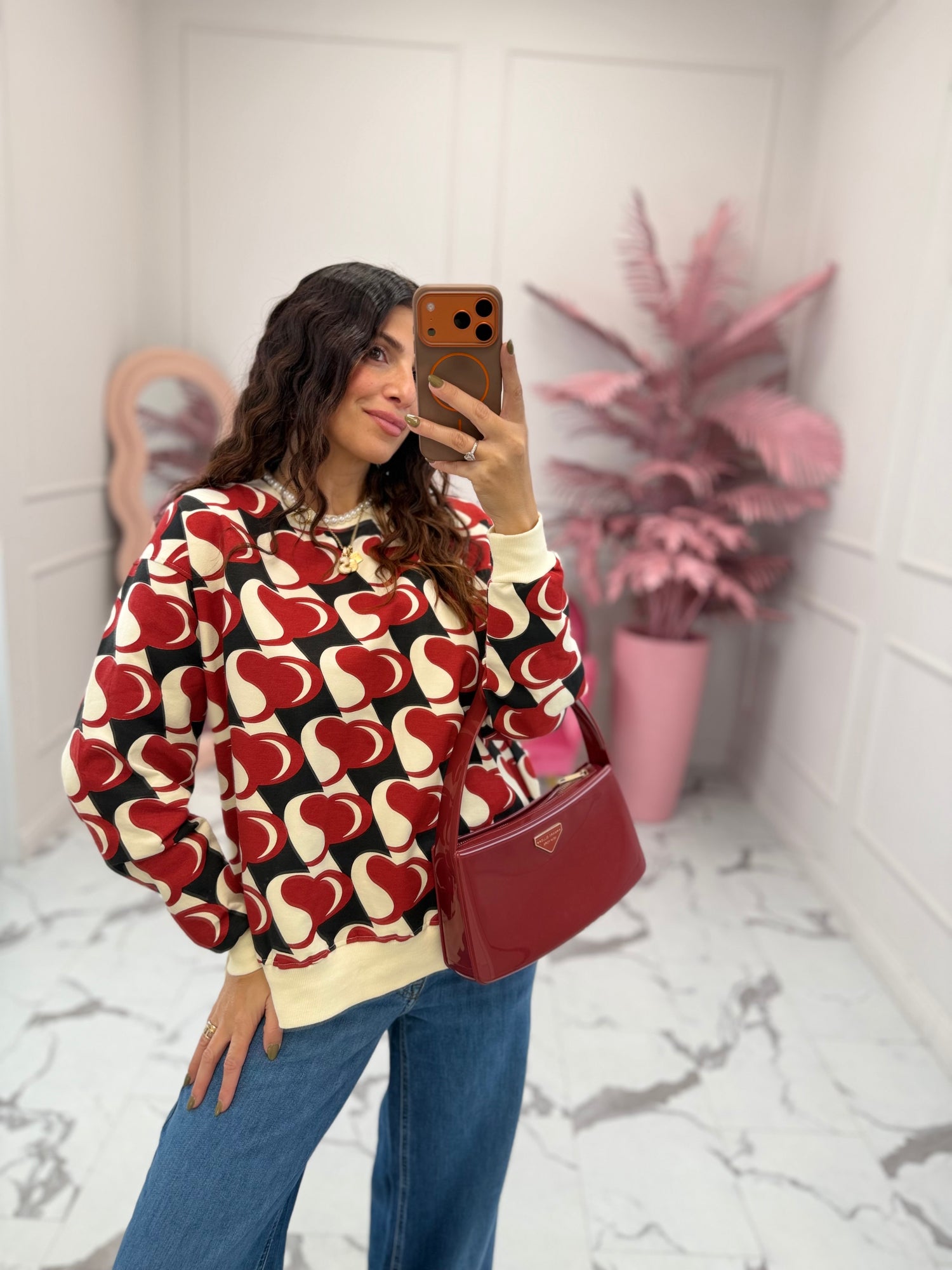 Felpa “Red Heart” COMPANIA FANTASTICA