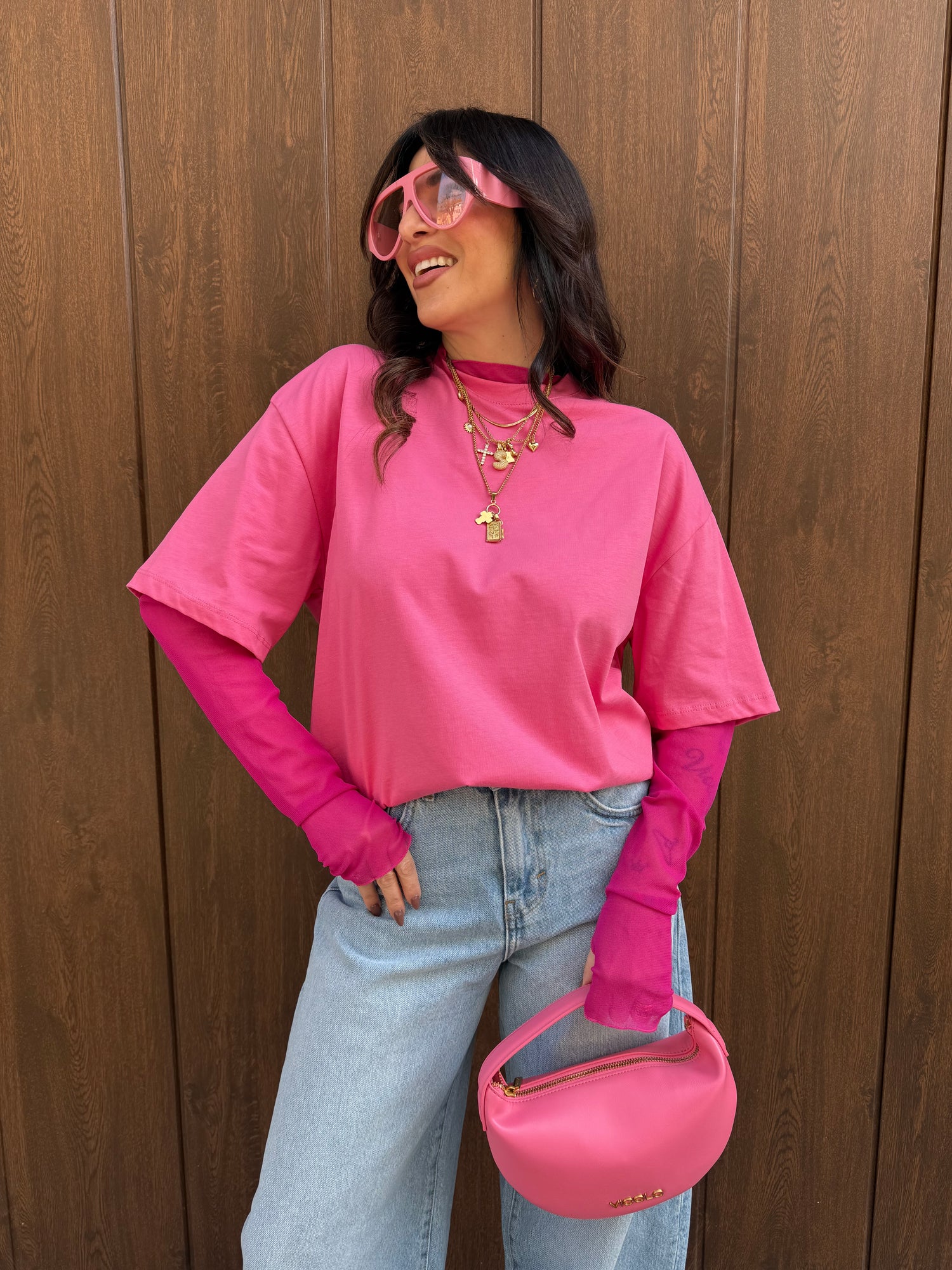 T-shirt over “Tulle” VICOLO