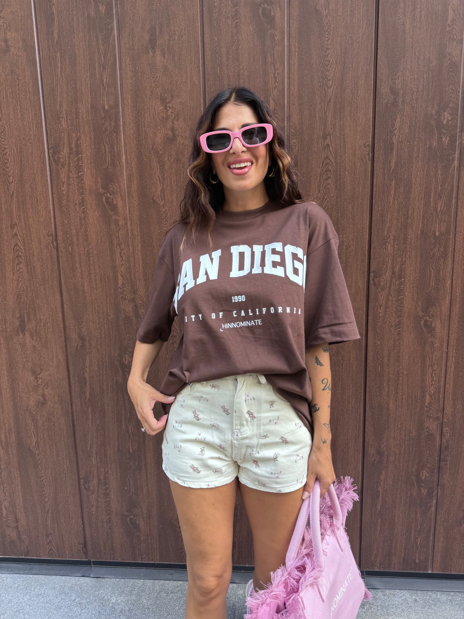 Shorts Denim “Teddy bear” MONIQUE