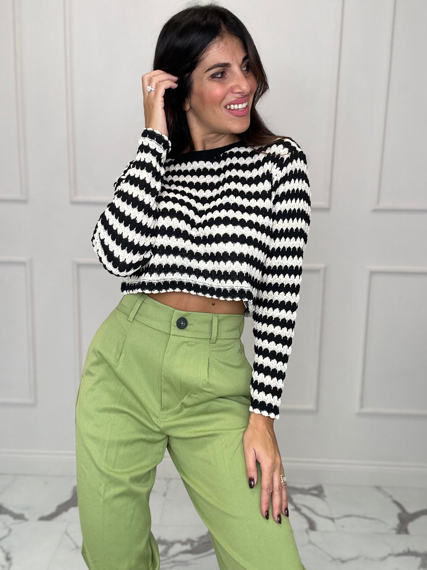 Pantalone “Classic” spacco 24COLOURS