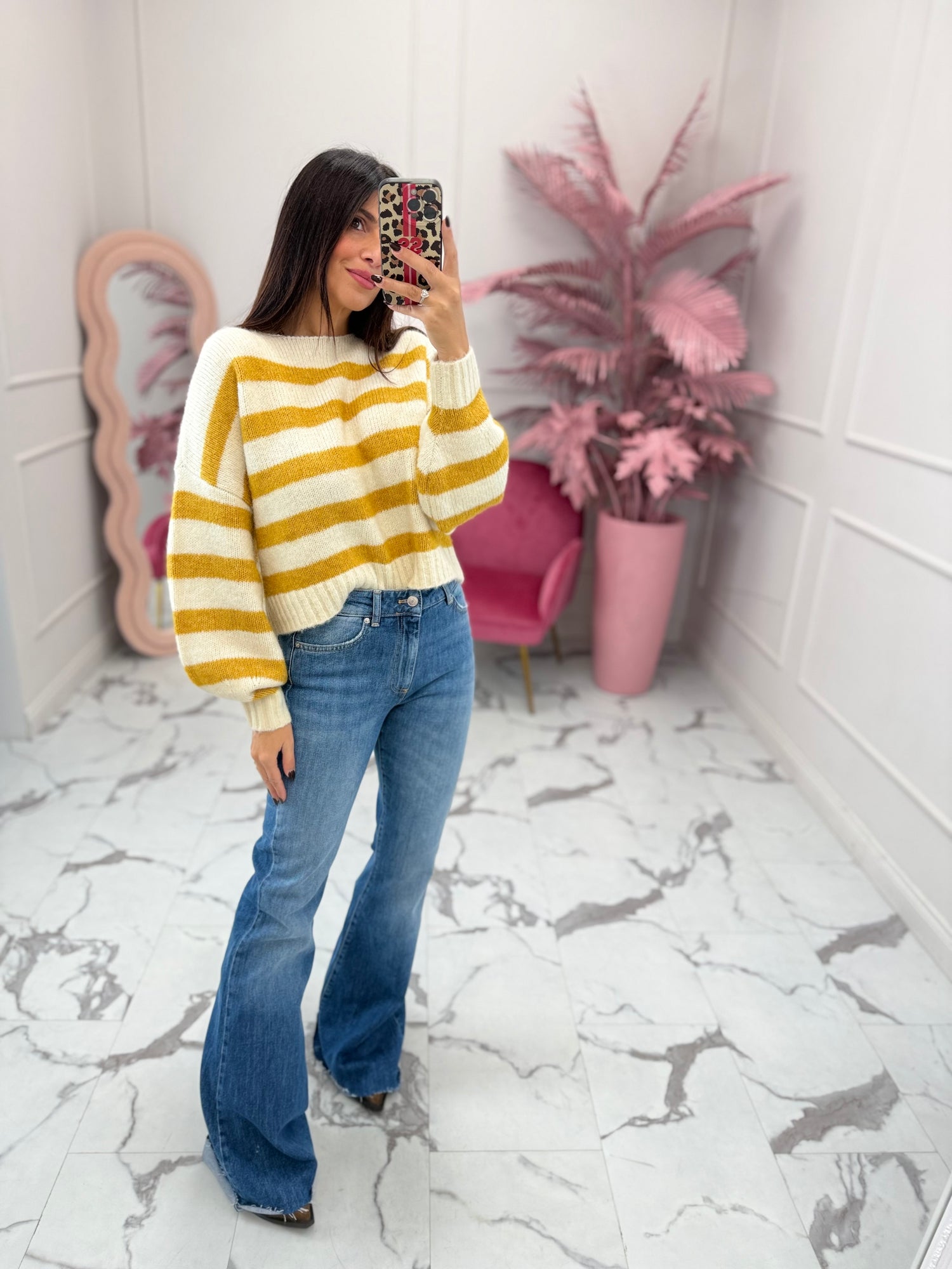 Jeans zampa “New Gisele” VICOLO
