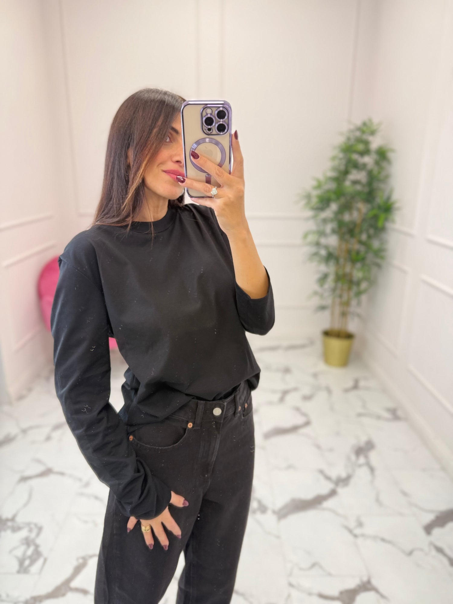 T-shirt manica lunga “Confort” LUMINA