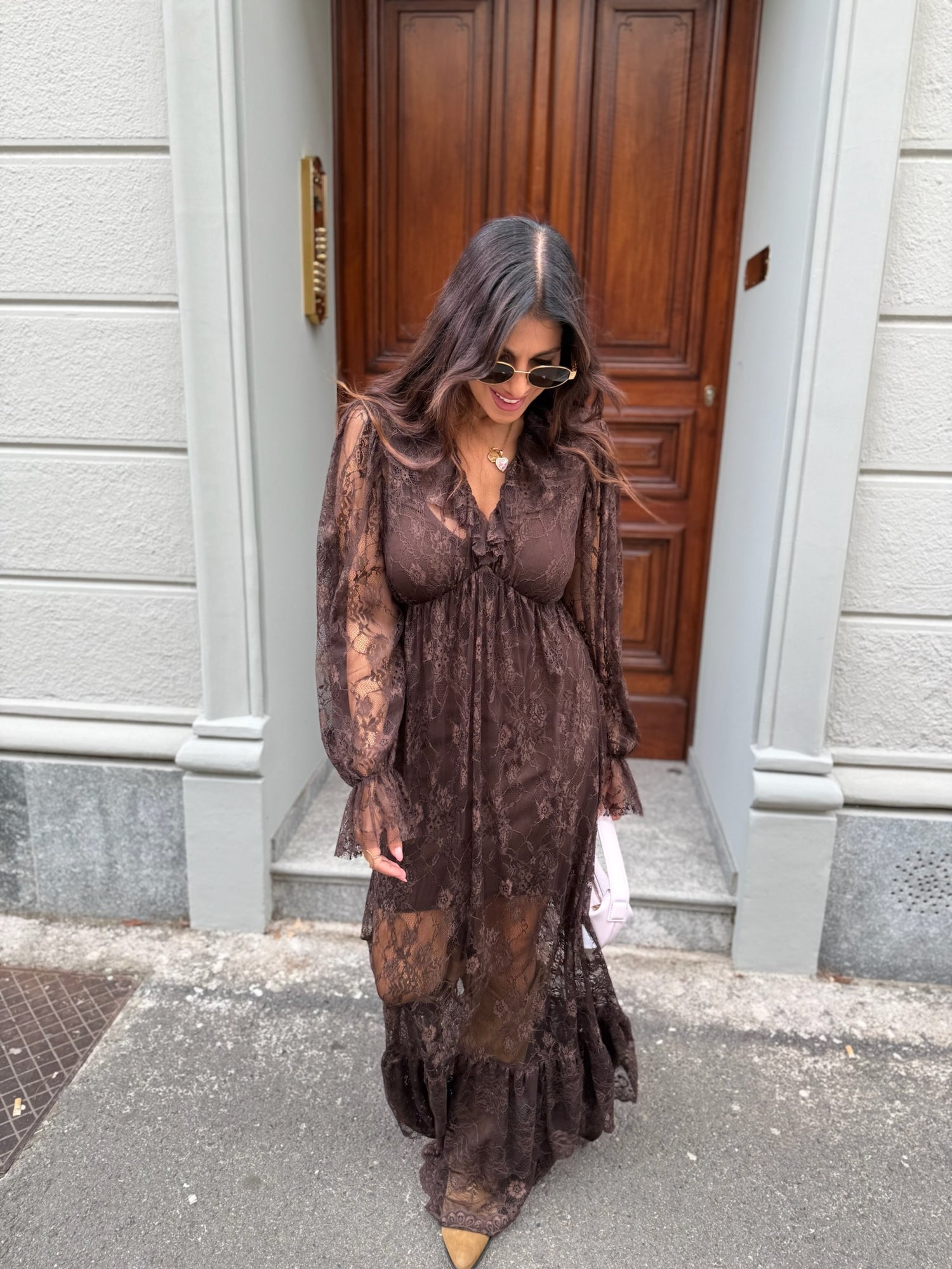 Abito lungo “Lace” HAVE ONE