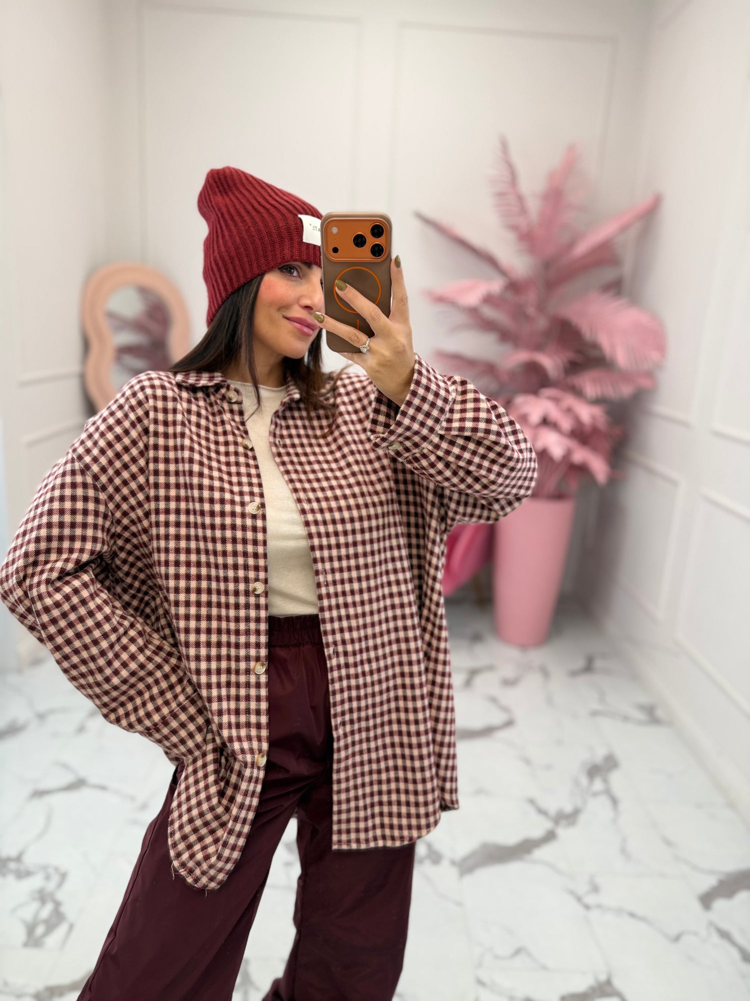 Camicia quadretti JUST WEST