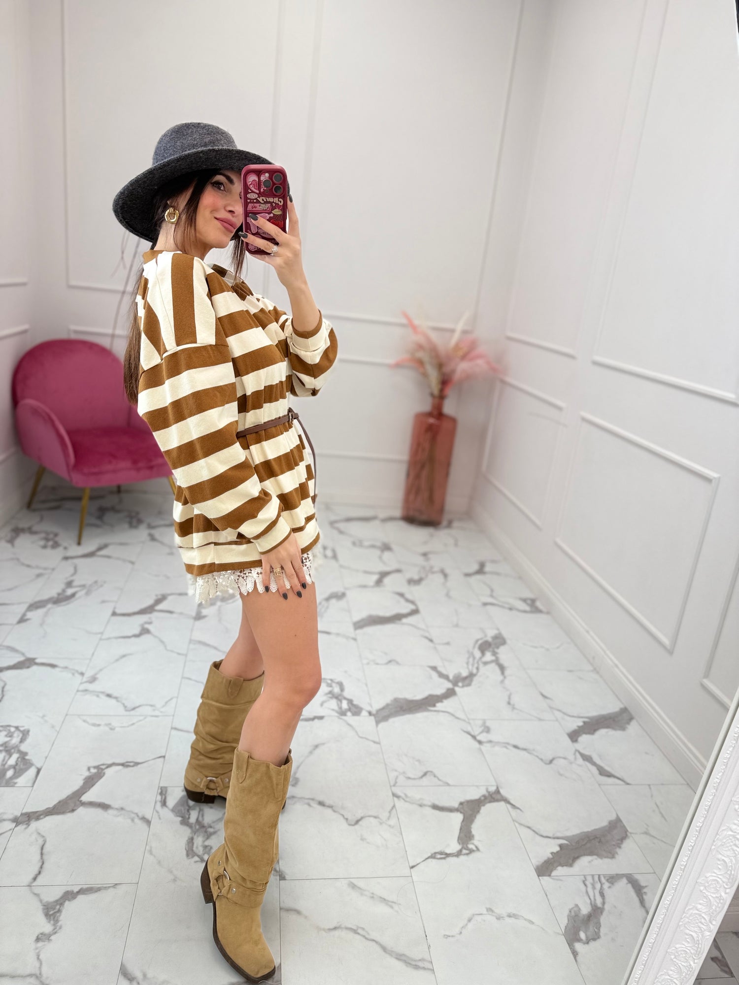 Maxi felpa cintura HAVE ONE