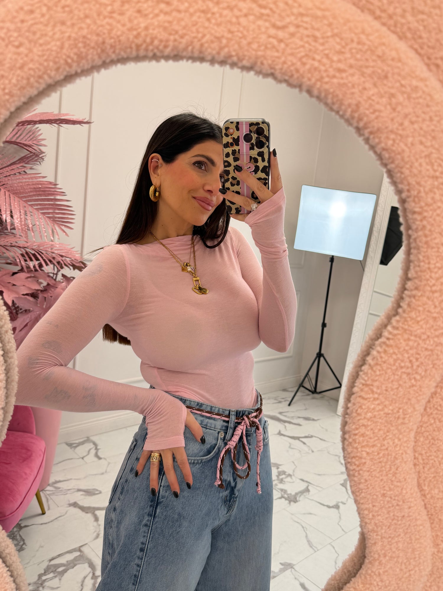 Maglia basic “Silk” LUMINA