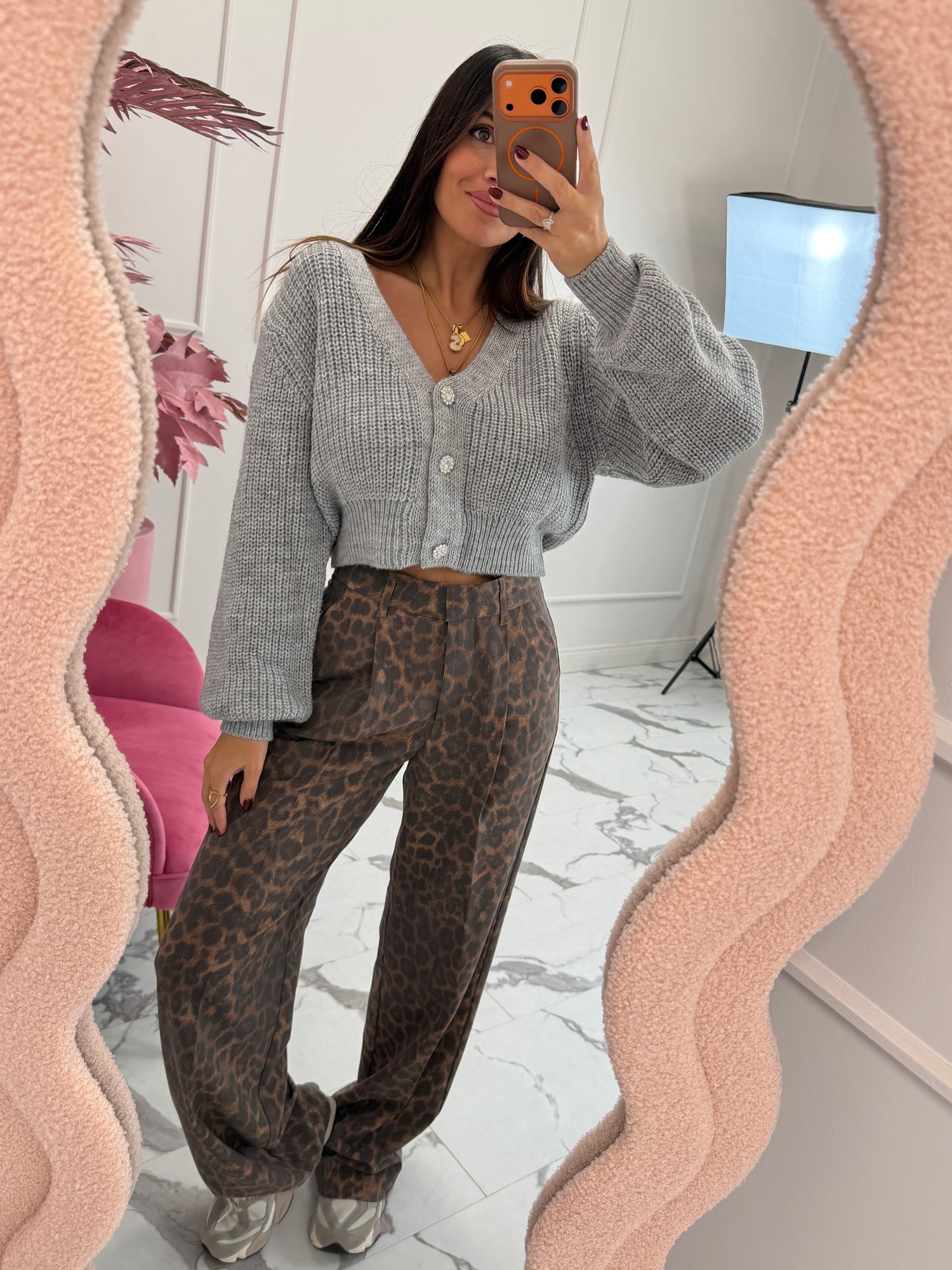 Cardigan bottoni gioiello HAVE ONE