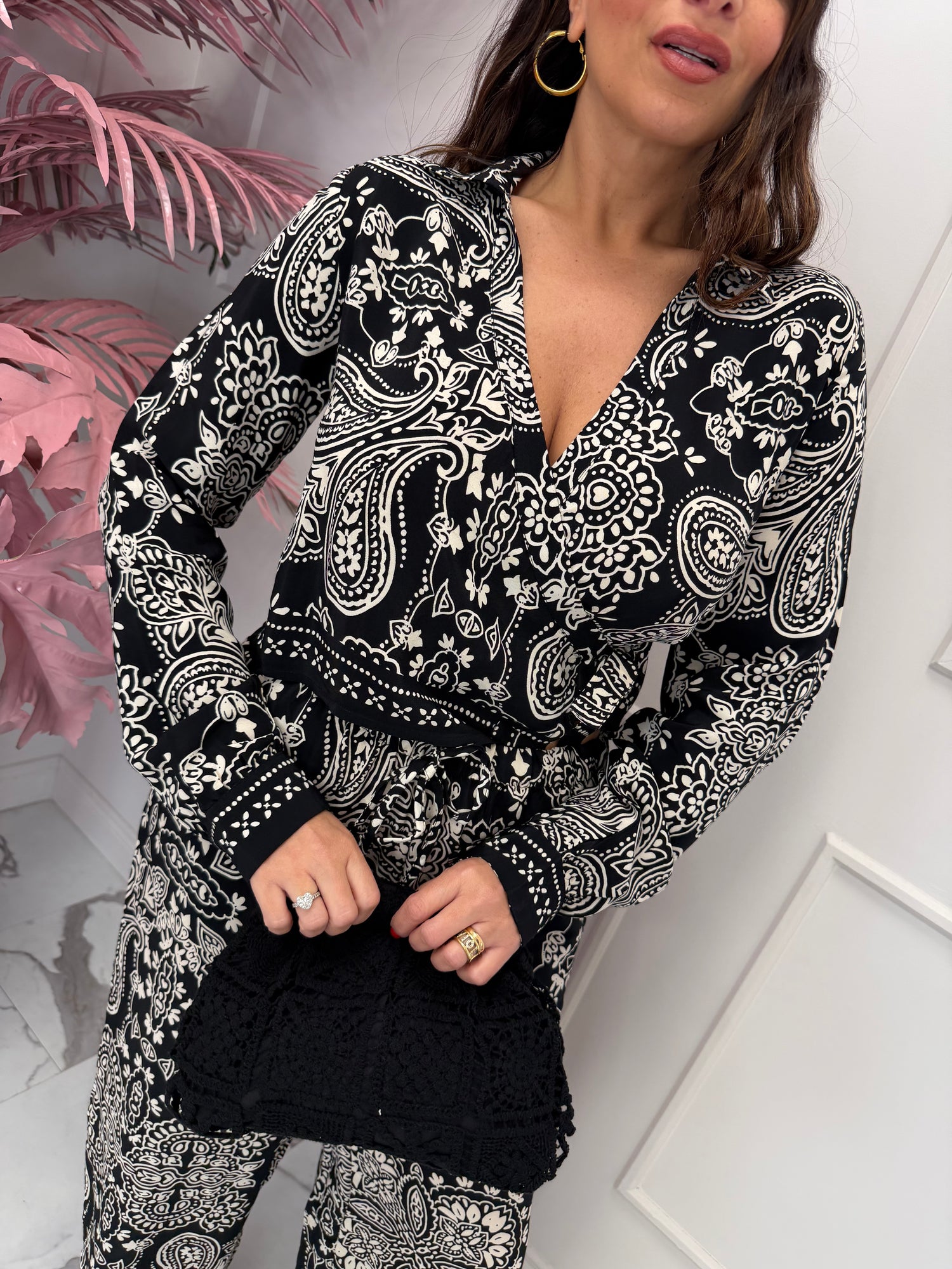 Blusa a incrocio “Emza” ONLY