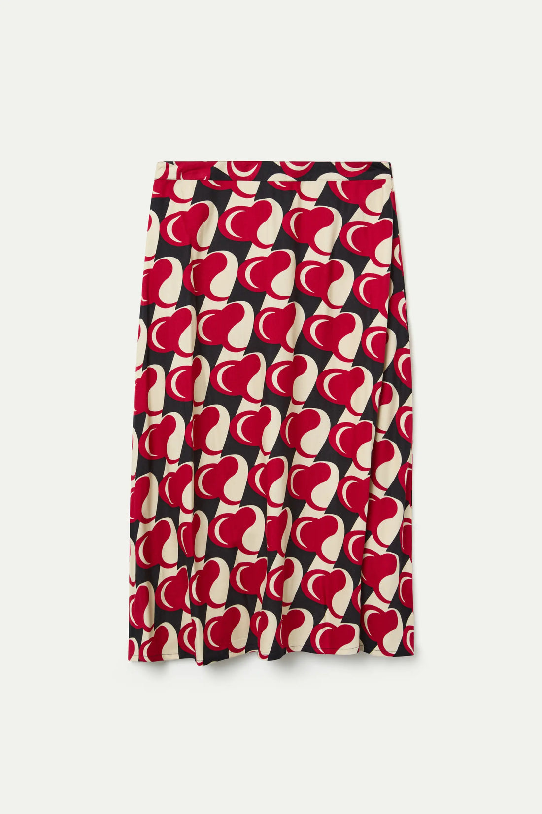 Gonna longuette “Red Heart” COMPANIA FANTASTICA