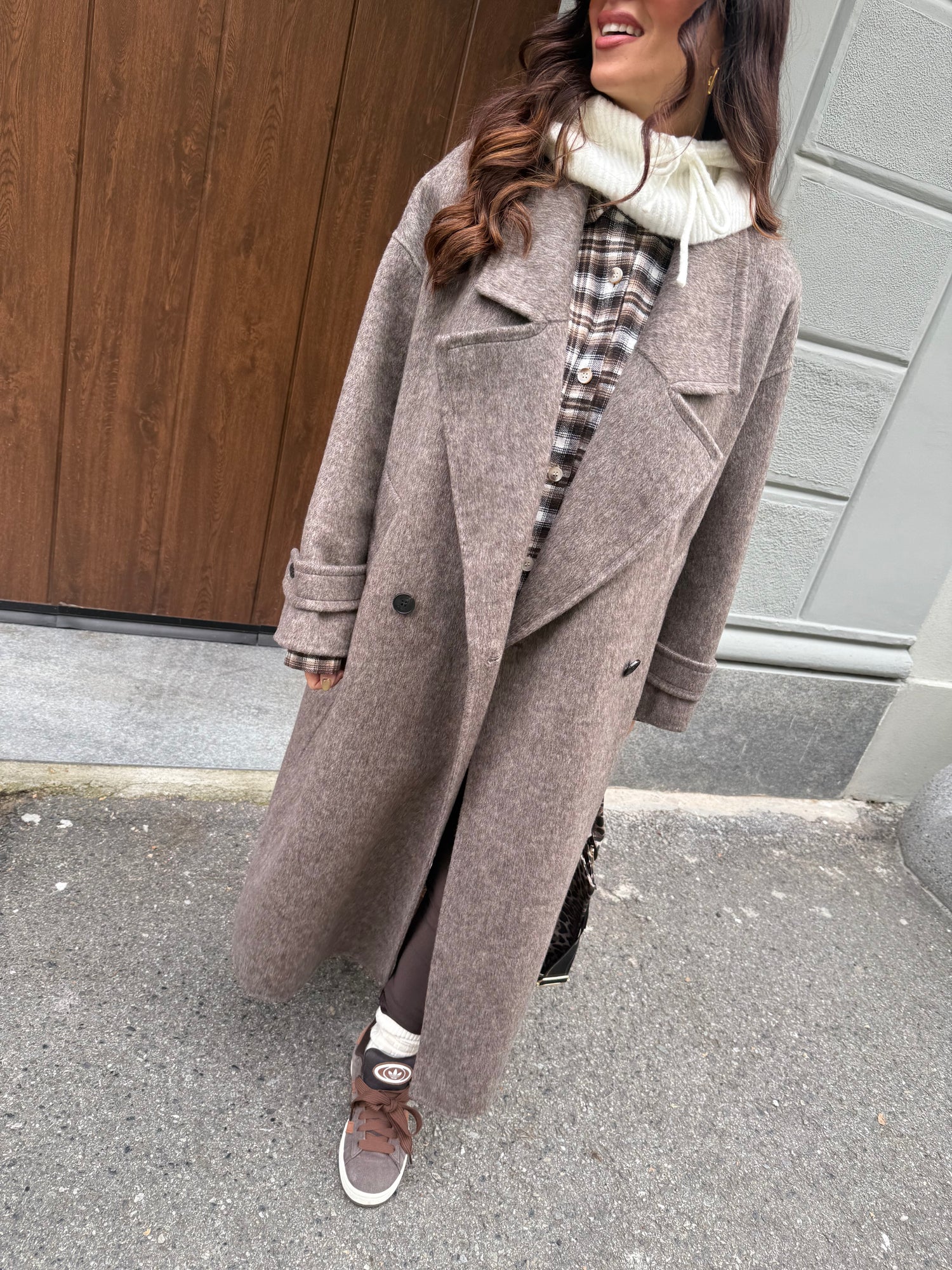 Cappotto lungo over “Wool” VICOLO