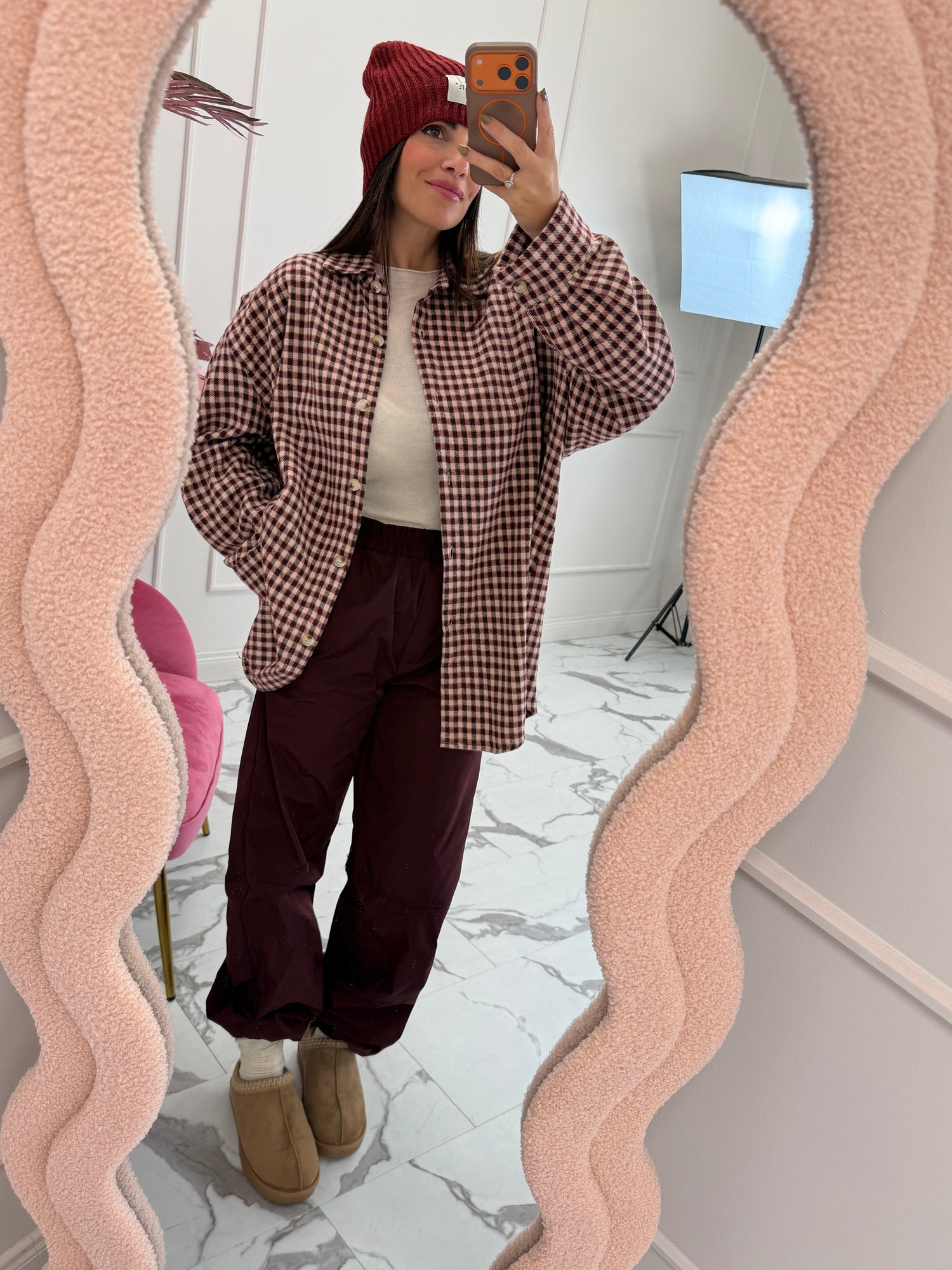 Camicia quadretti JUST WEST