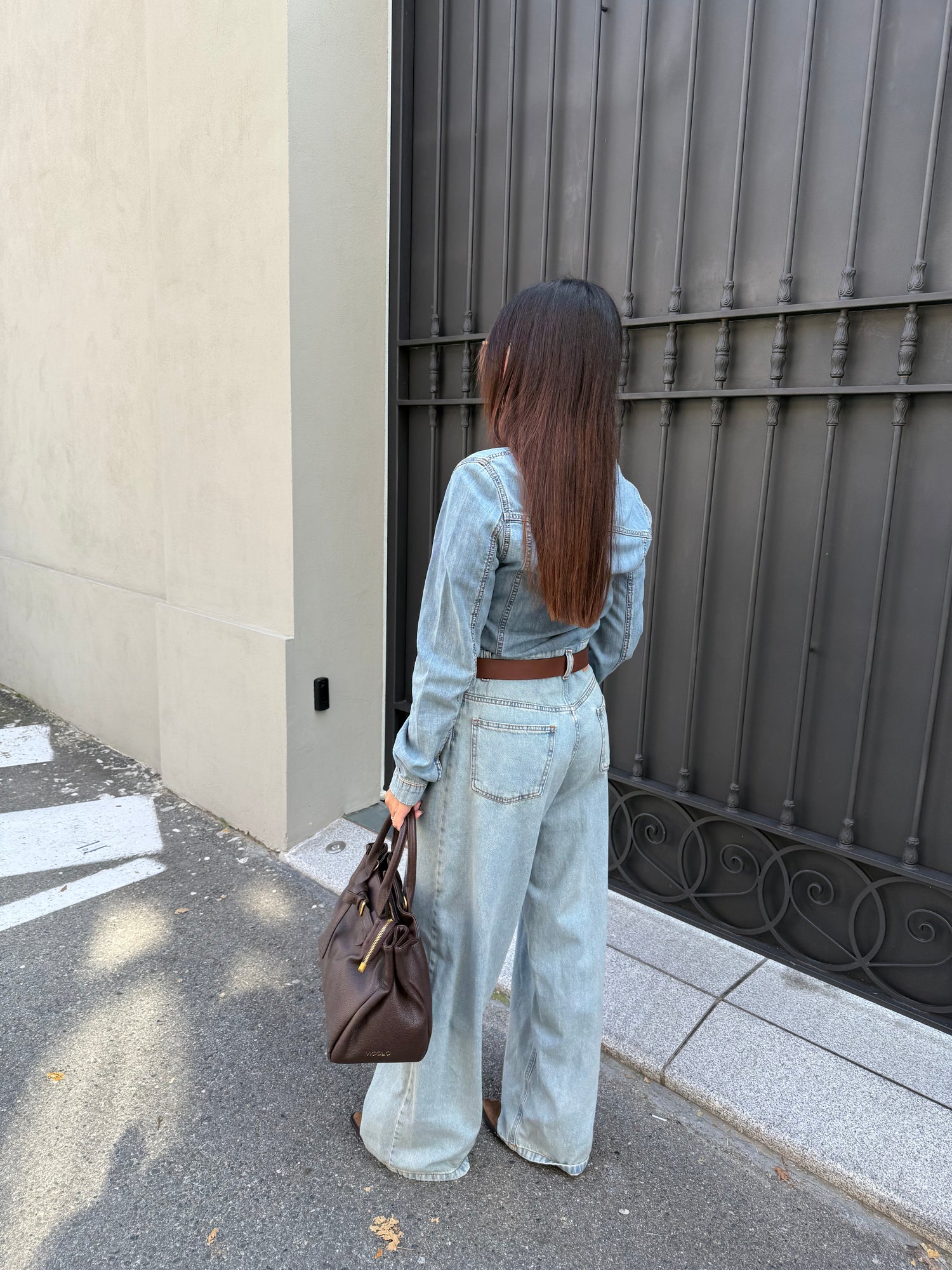 Tuta intera denim “Light blue” HAVE ONE