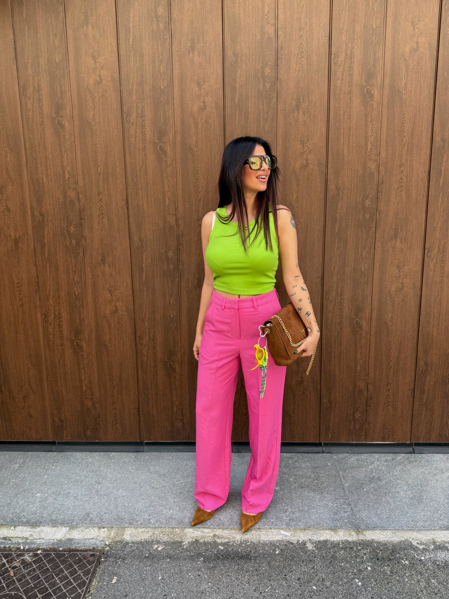 Pantalone tailleur “Mary” JJXX