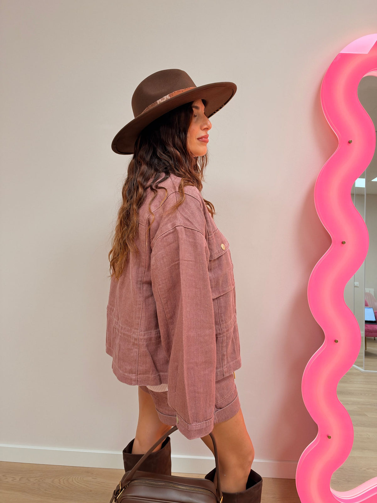 Giacca denim Rose LA PETITE ETOILE