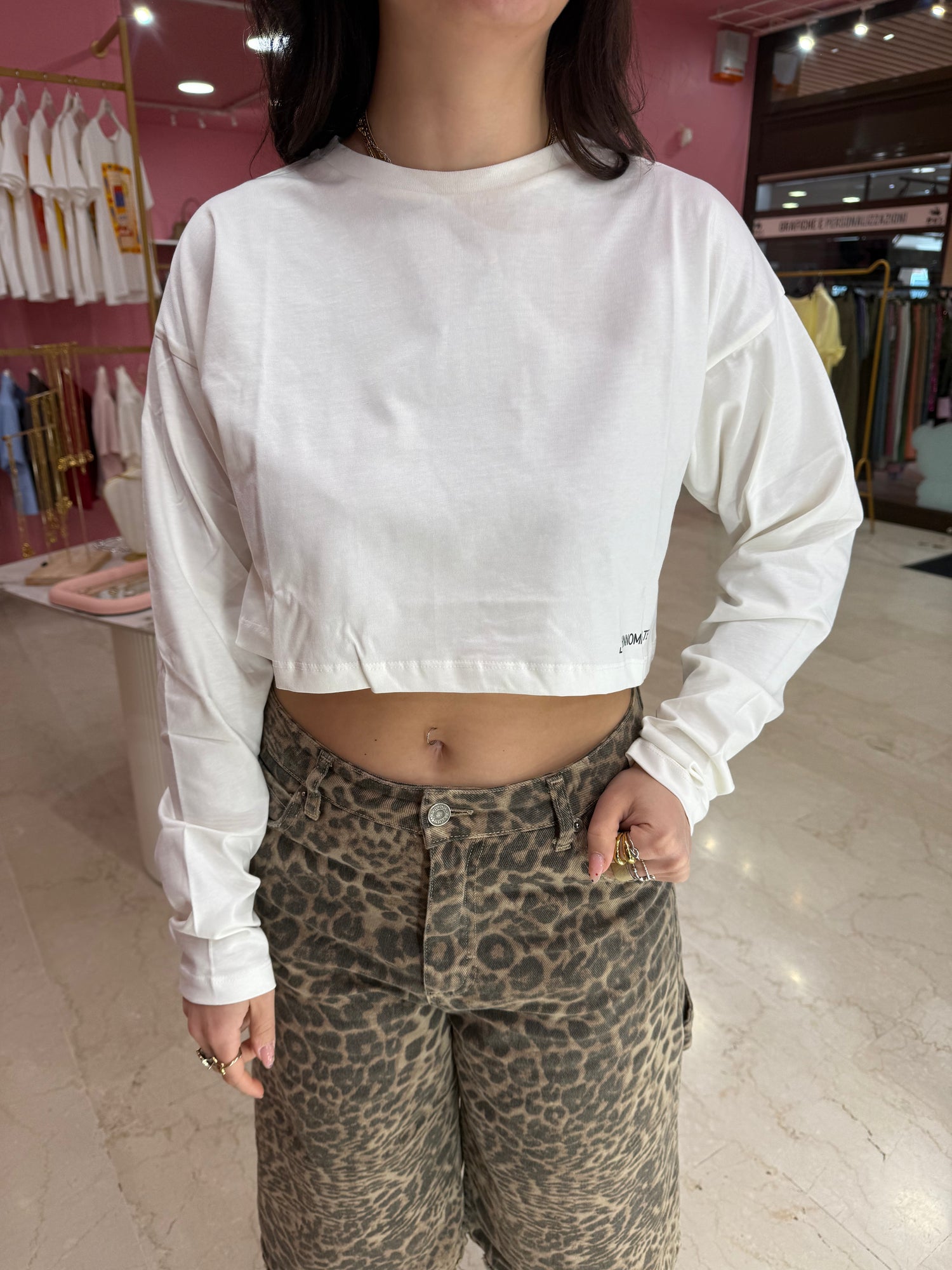 Maglia crop HINNOMINATE
