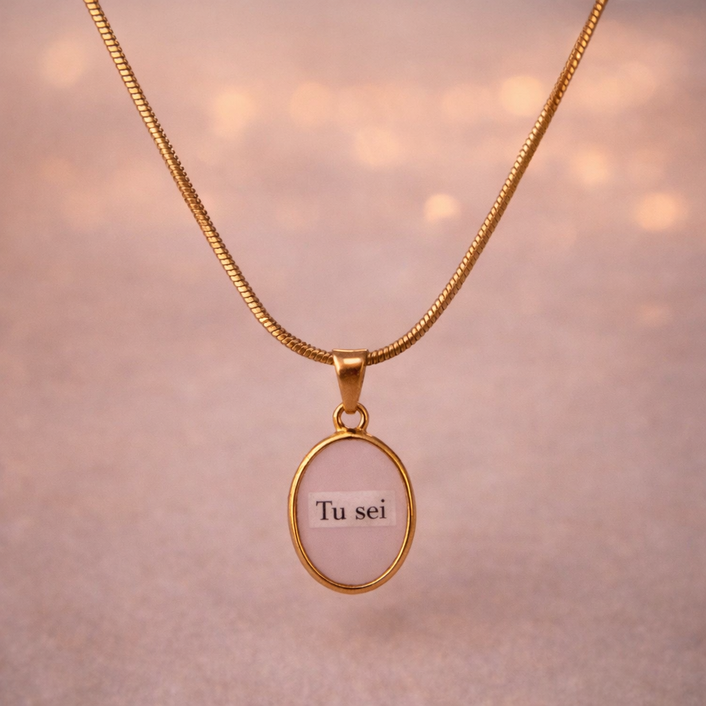 Collana “Tu sei..” LIP by LunaLab