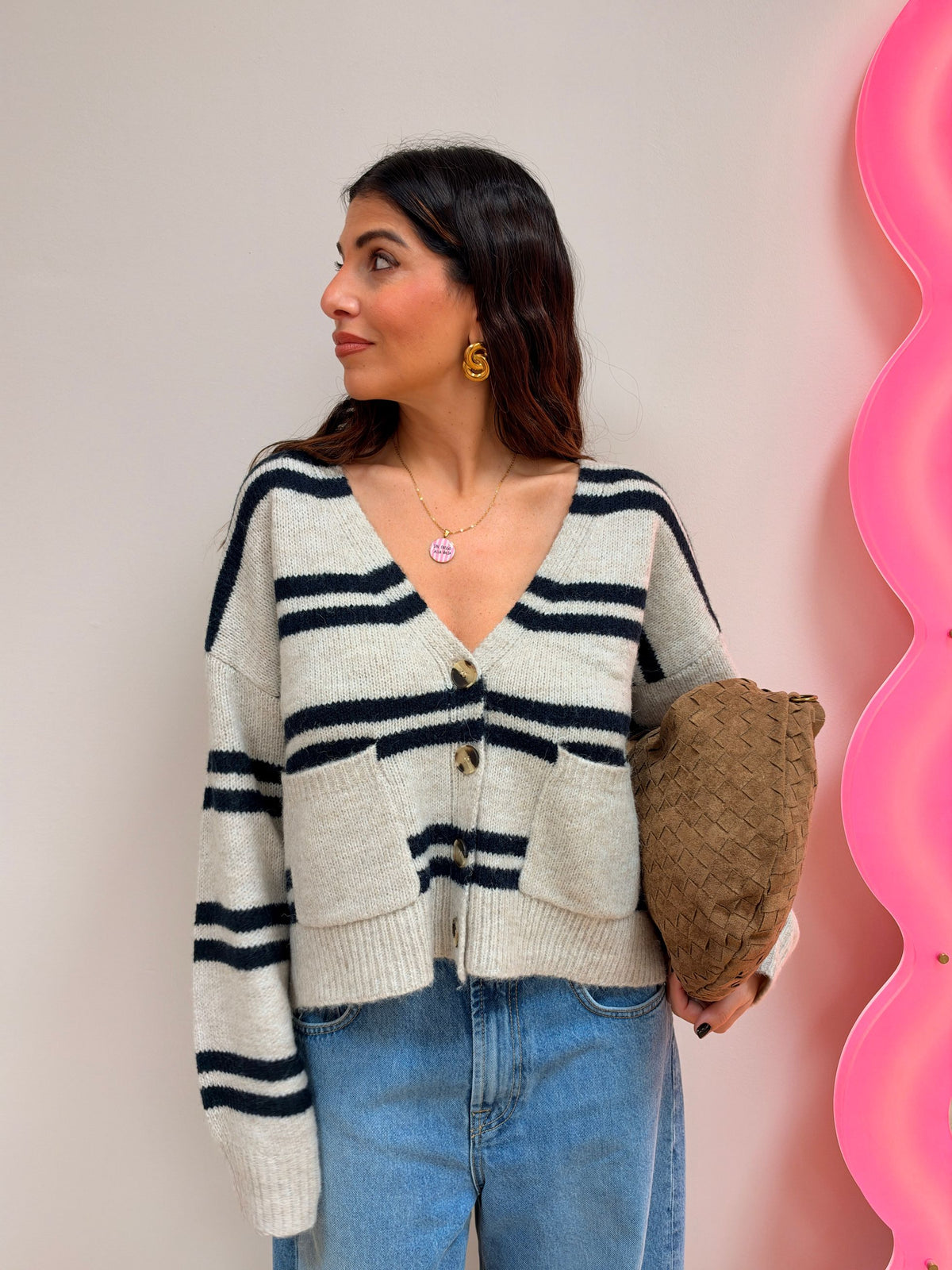 Cardigan righe Sophie ONLY