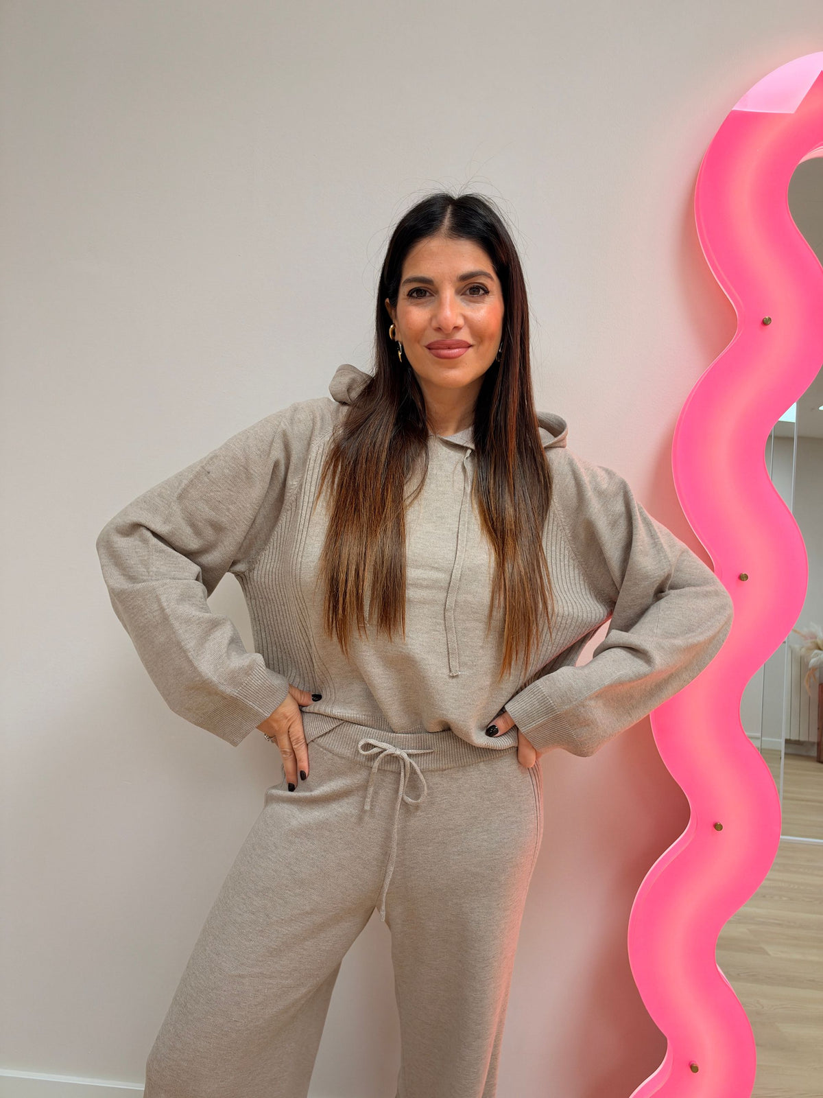 Felpa in maglia Gigi ONLY