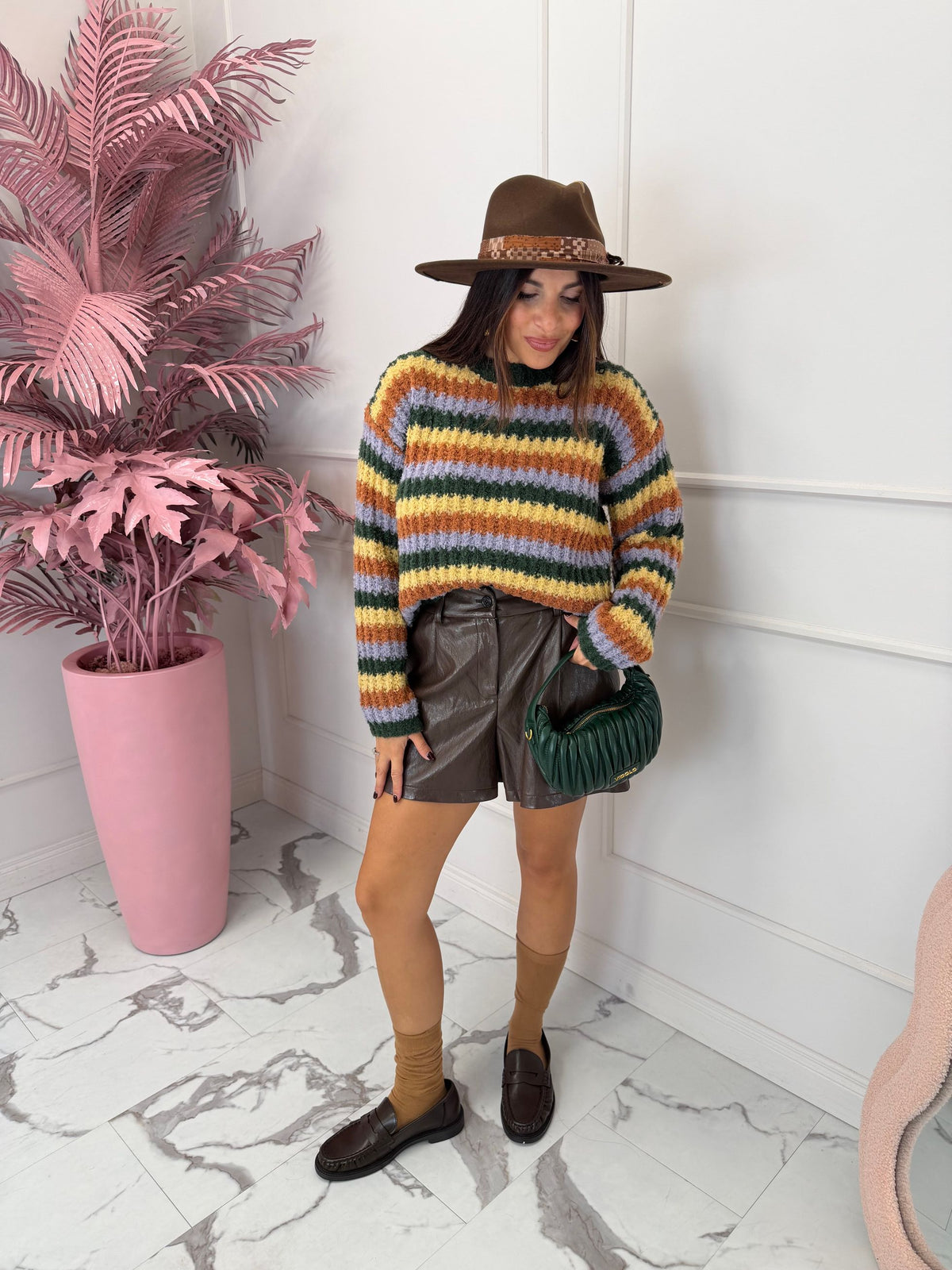 Maglione righe mutlcolor COMPANIA FANTASTICA