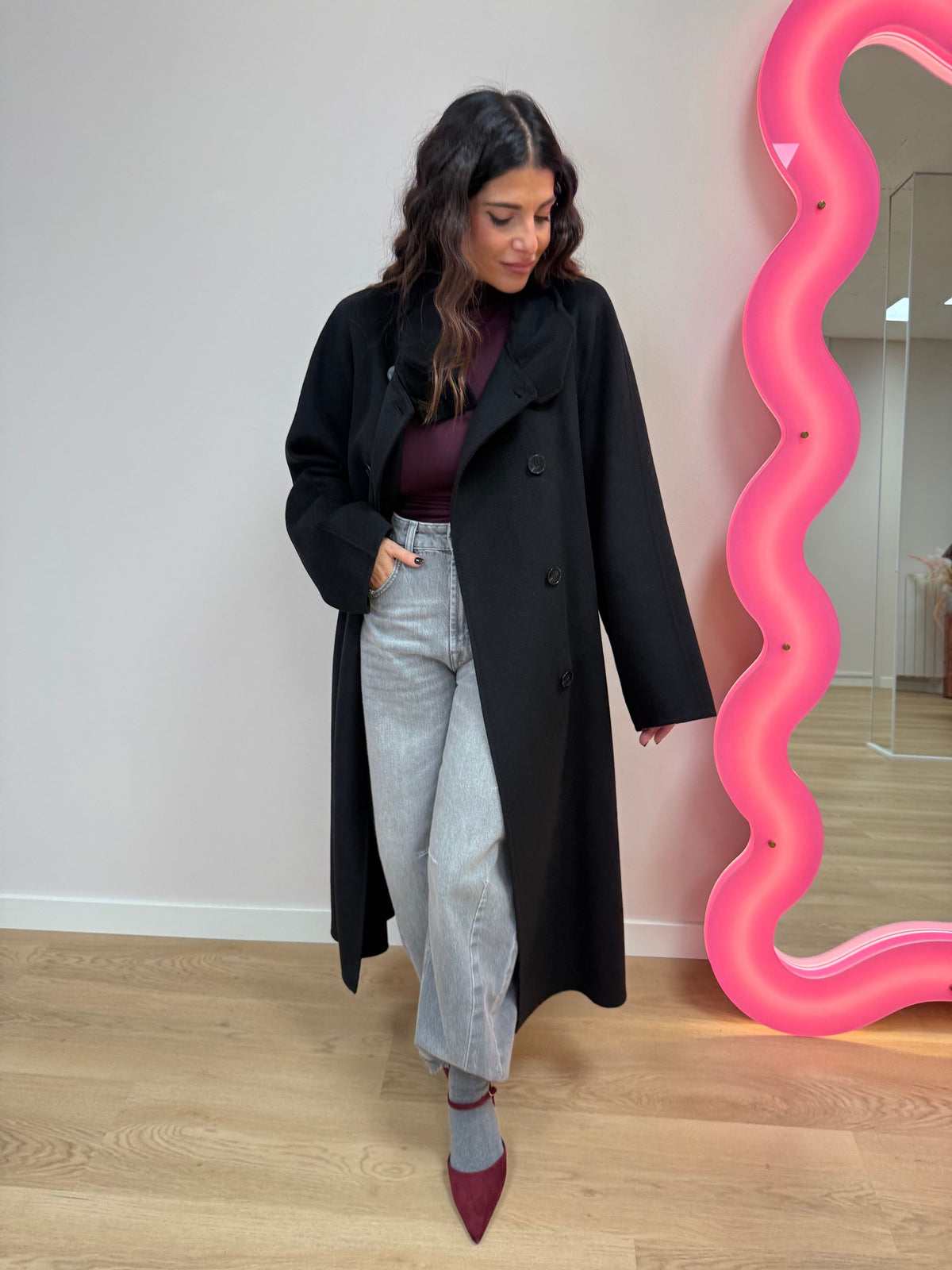 Cappotto collo alto Alma VICOLO