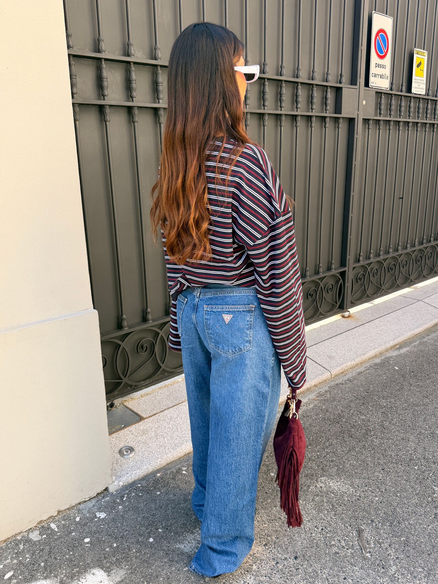 Jeans wide leg GUESS JEANS