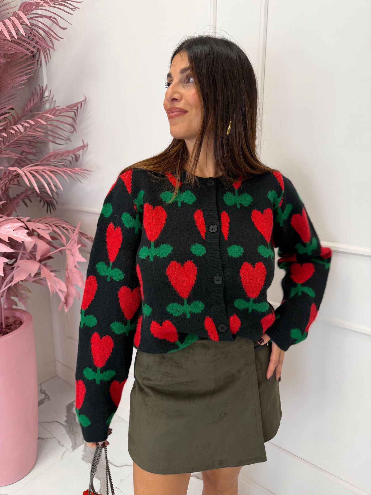 Cardigan con bottoni Tulip COMPANIA FANTASTICA