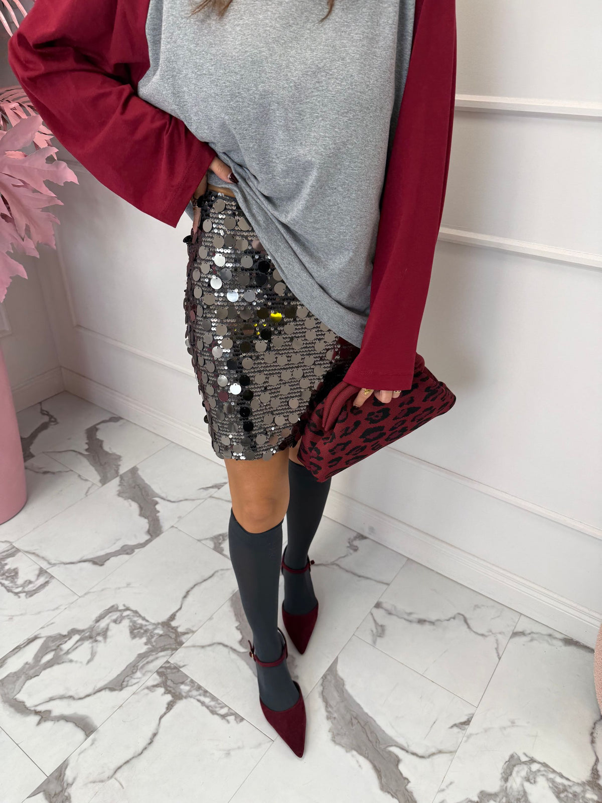 Gonna paillettes Jadel ONLY