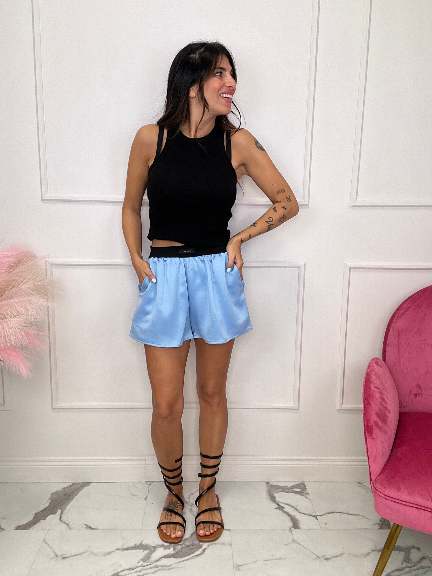 Shorts raso THE LULU’