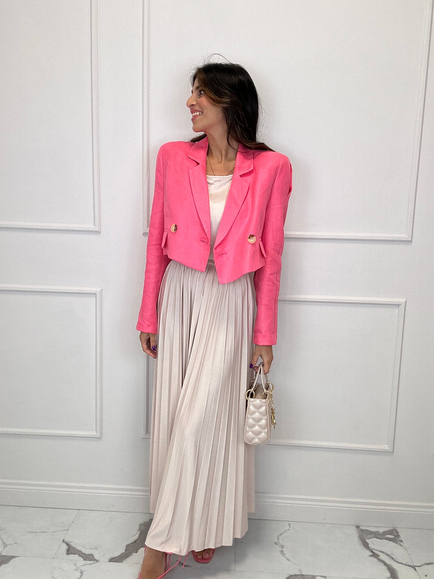 Blazer crop “Blogger” VICOLO