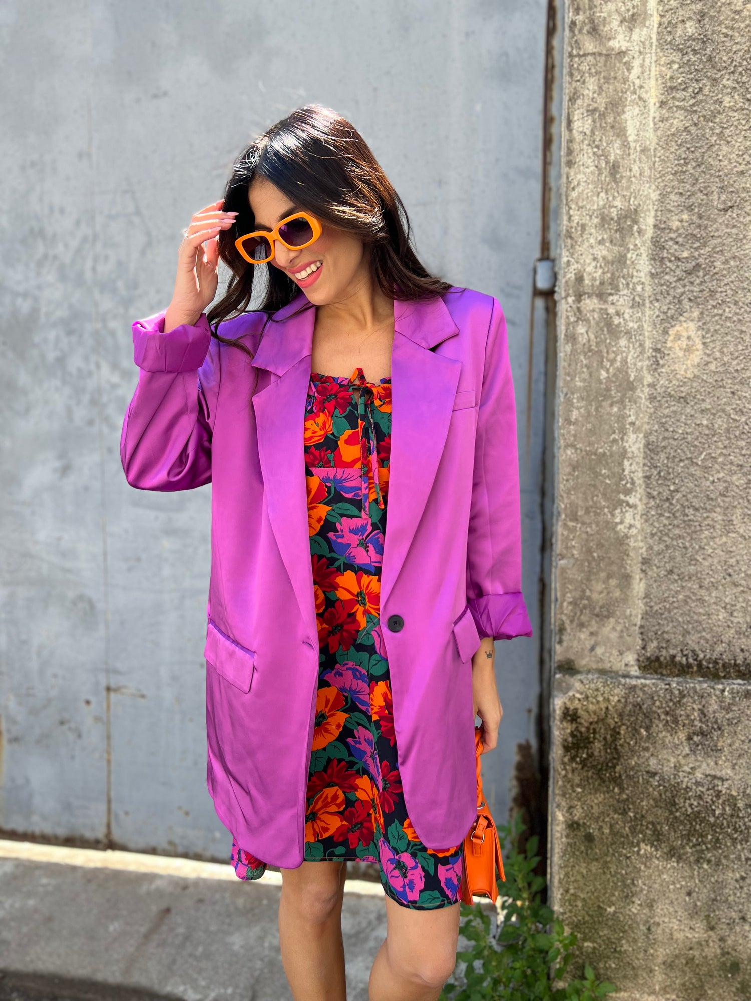 Blazer raso “Mayra” ONLY